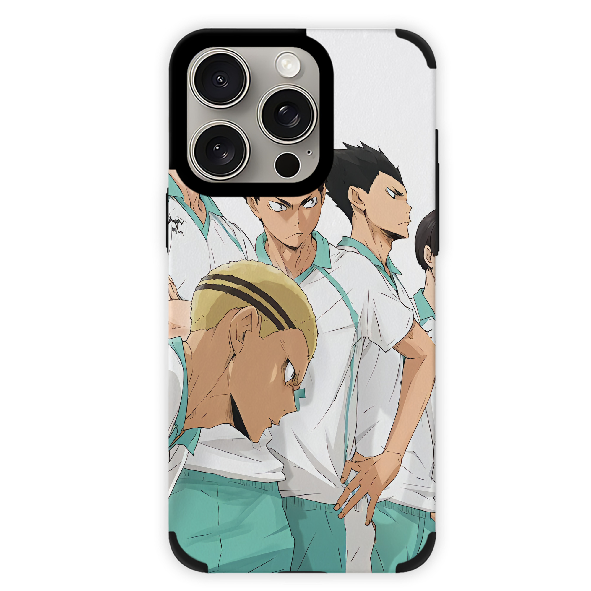 （画像用） ハイキュー!! Haikyu!! 【iPhone15ProMax対応】 PUレザー スマホケース 耐衝撃＆黄変防止