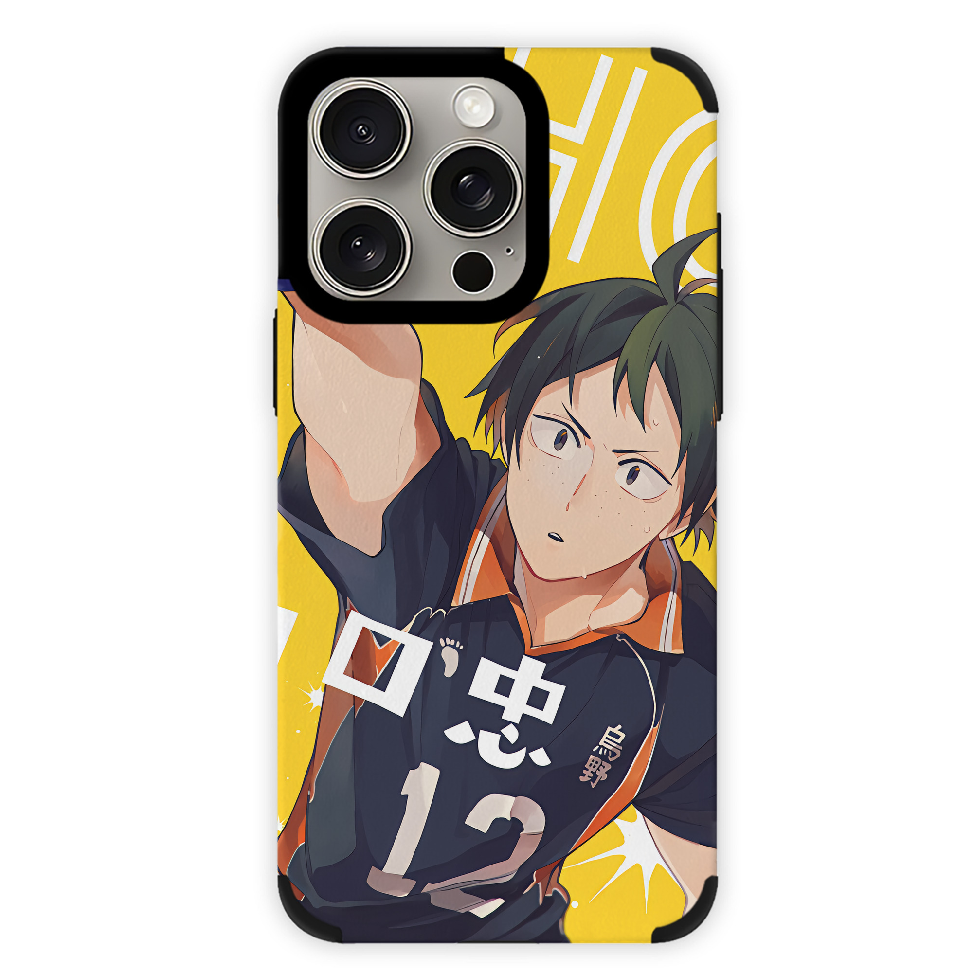 （画像用） ハイキュー!! Haikyu!! 【iPhone15ProMax対応】 PUレザー スマホケース 耐衝撃＆黄変防止