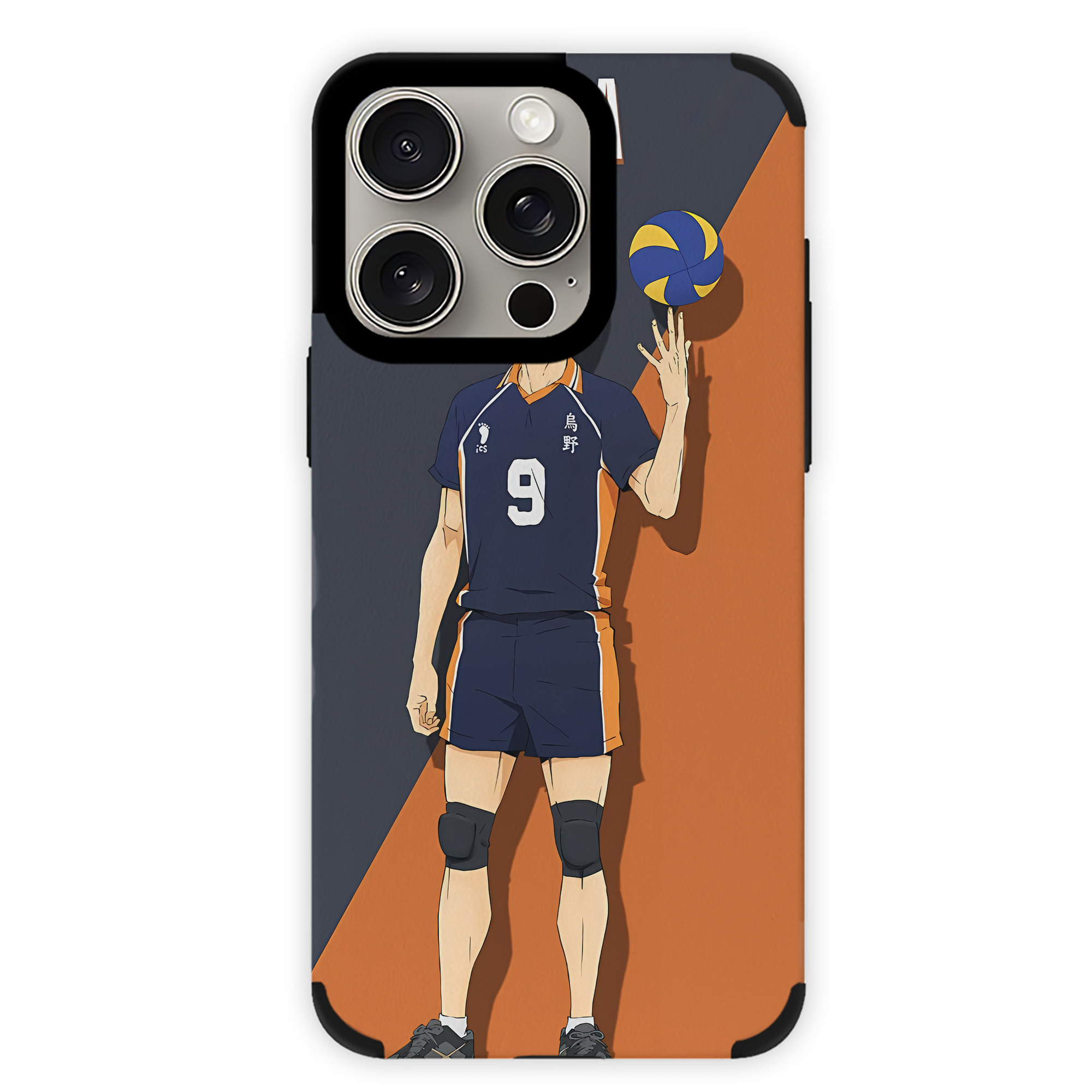 （画像用） ハイキュー!! Haikyu!! 【iPhone15ProMax対応】 PUレザー スマホケース 耐衝撃＆黄変防止