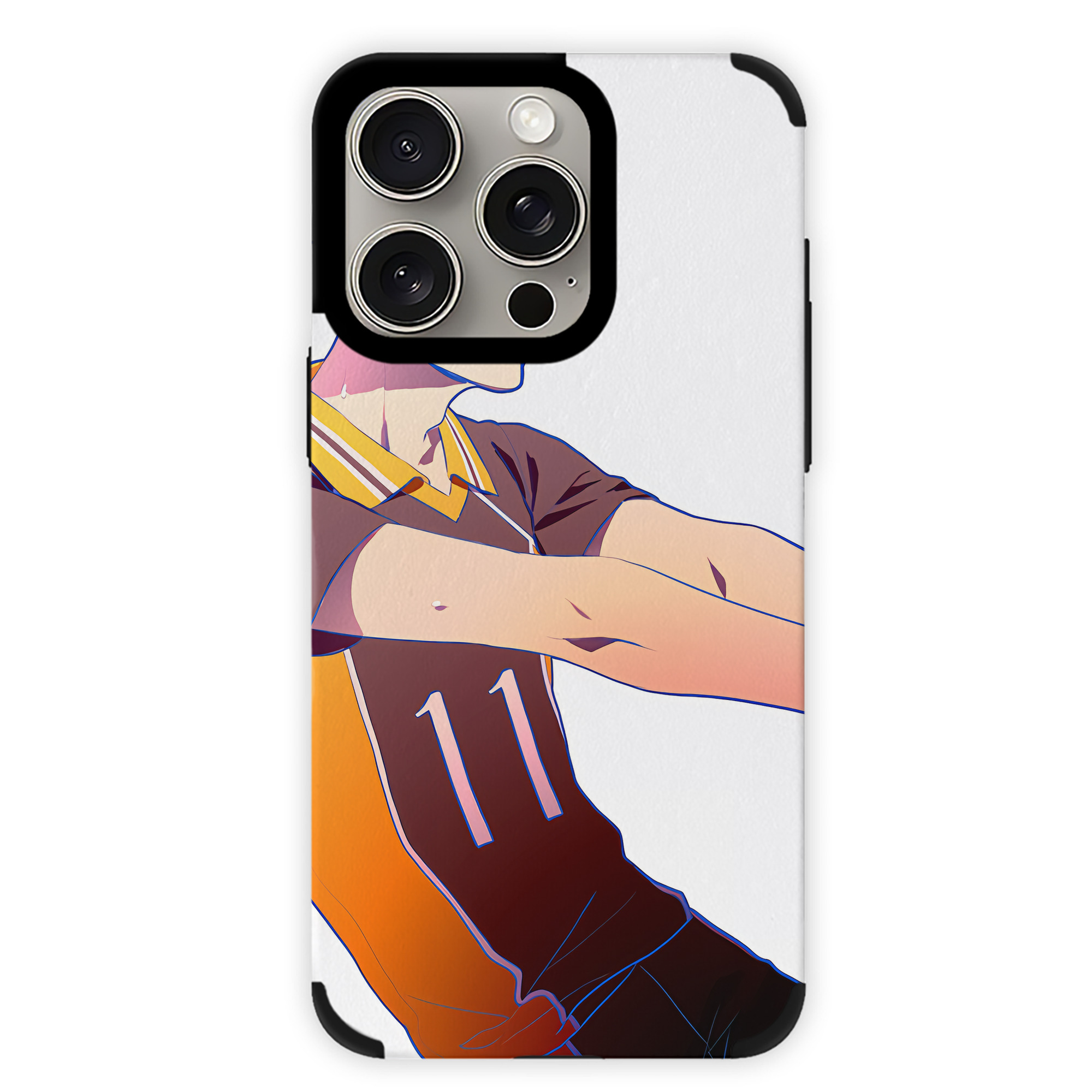 （画像用） ハイキュー!! Haikyu!! 【iPhone15ProMax対応】 PUレザー スマホケース 耐衝撃＆黄変防止