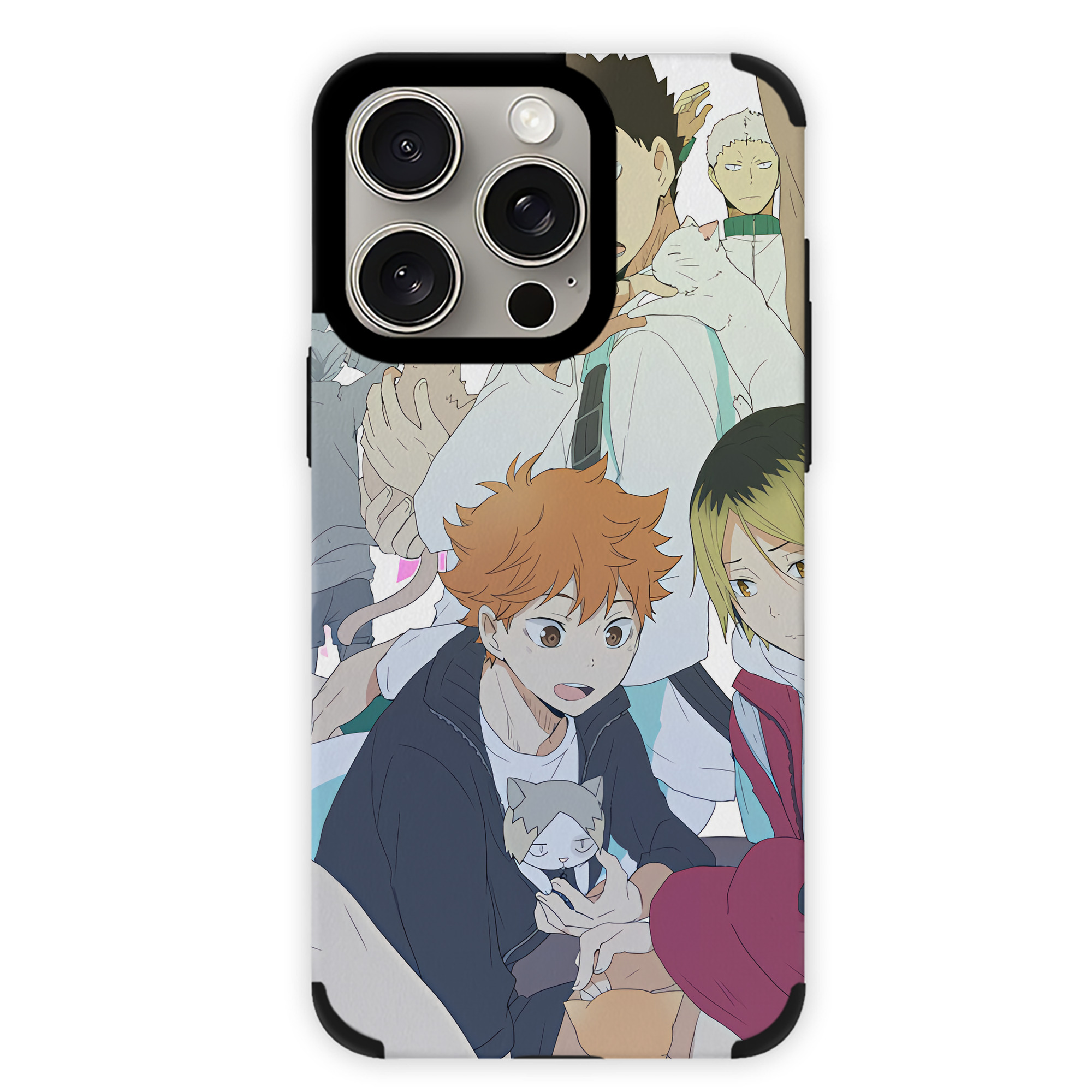 （画像用） ハイキュー!! Haikyu!! 【iPhone15ProMax対応】 PUレザー スマホケース 耐衝撃＆黄変防止