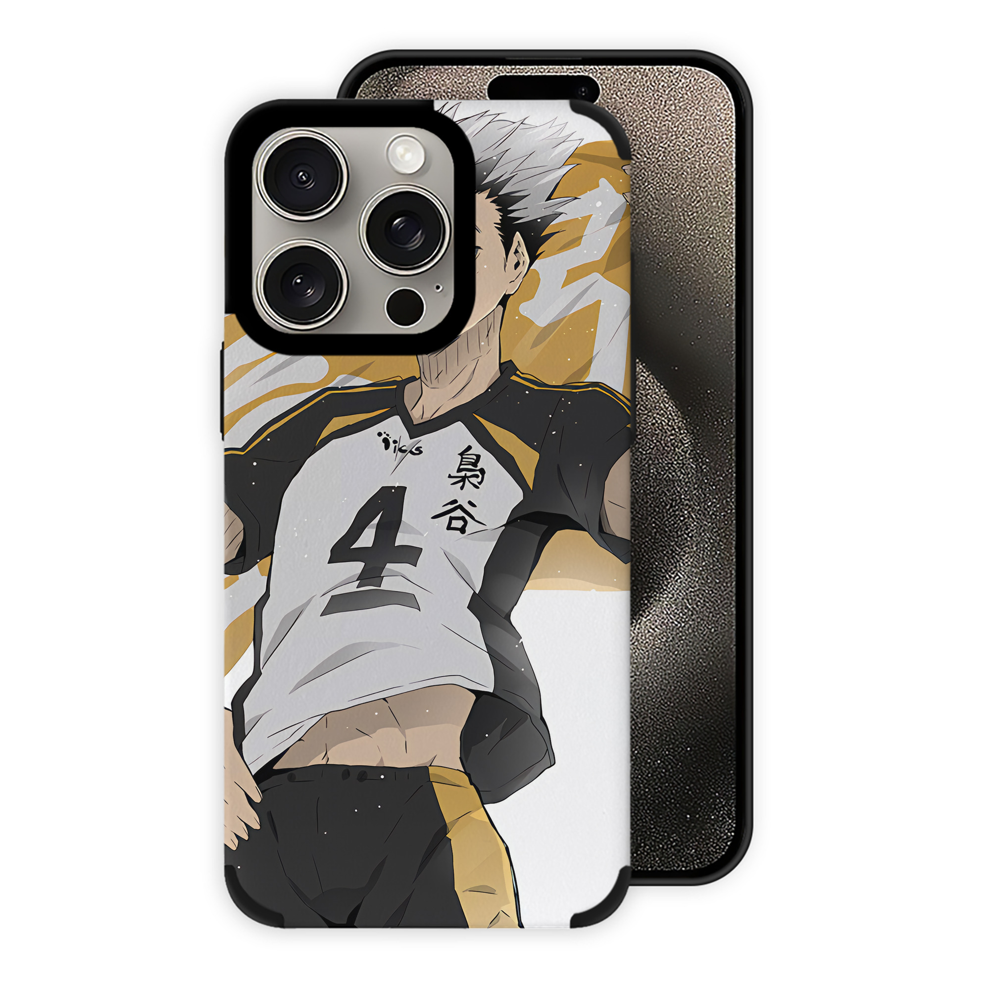 （画像用） ハイキュー!! Haikyu!! 【iPhone15ProMax対応】 PUレザー スマホケース 耐衝撃＆黄変防止