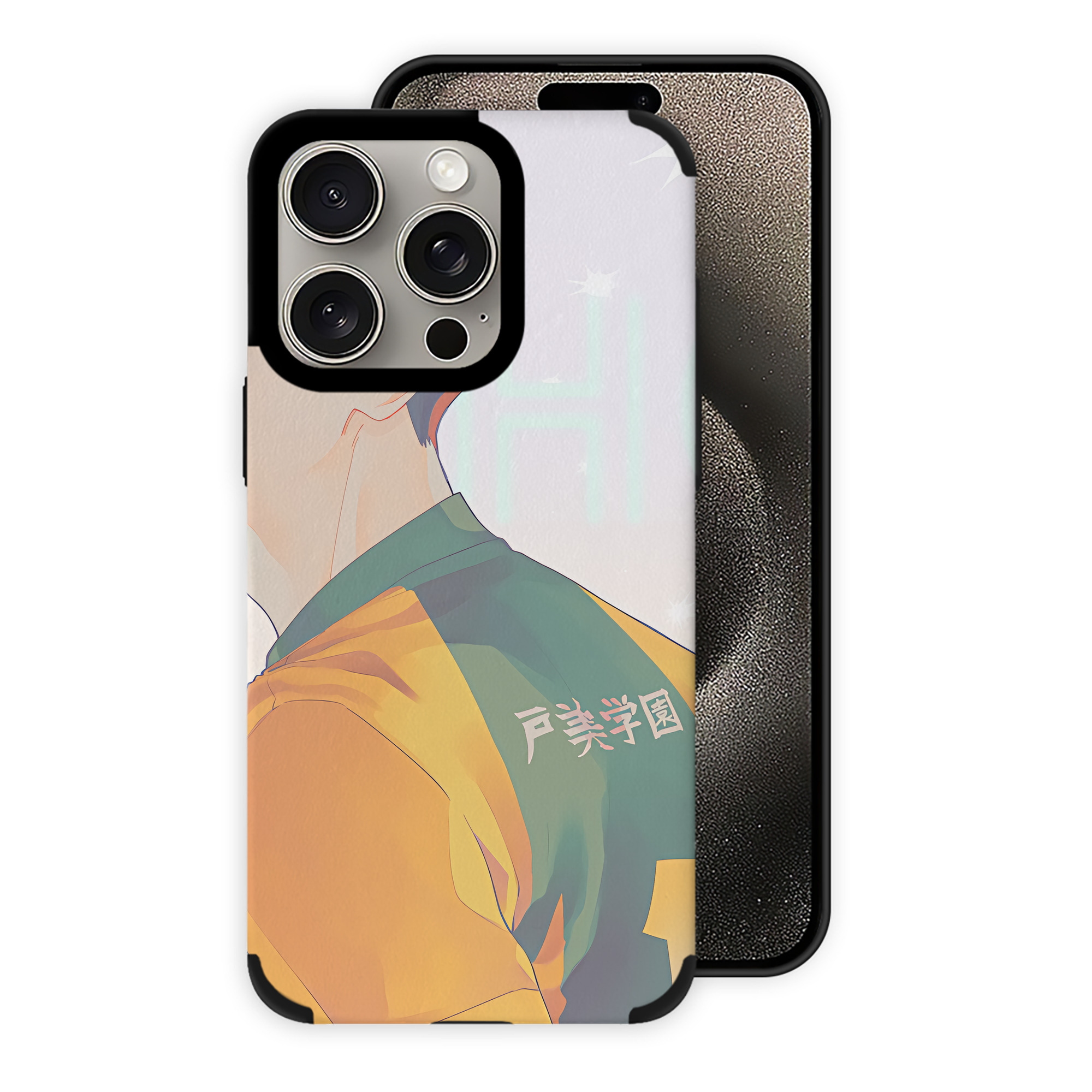 （画像用） ハイキュー!! Haikyu!! 【iPhone15ProMax対応】 PUレザー スマホケース 耐衝撃＆黄変防止