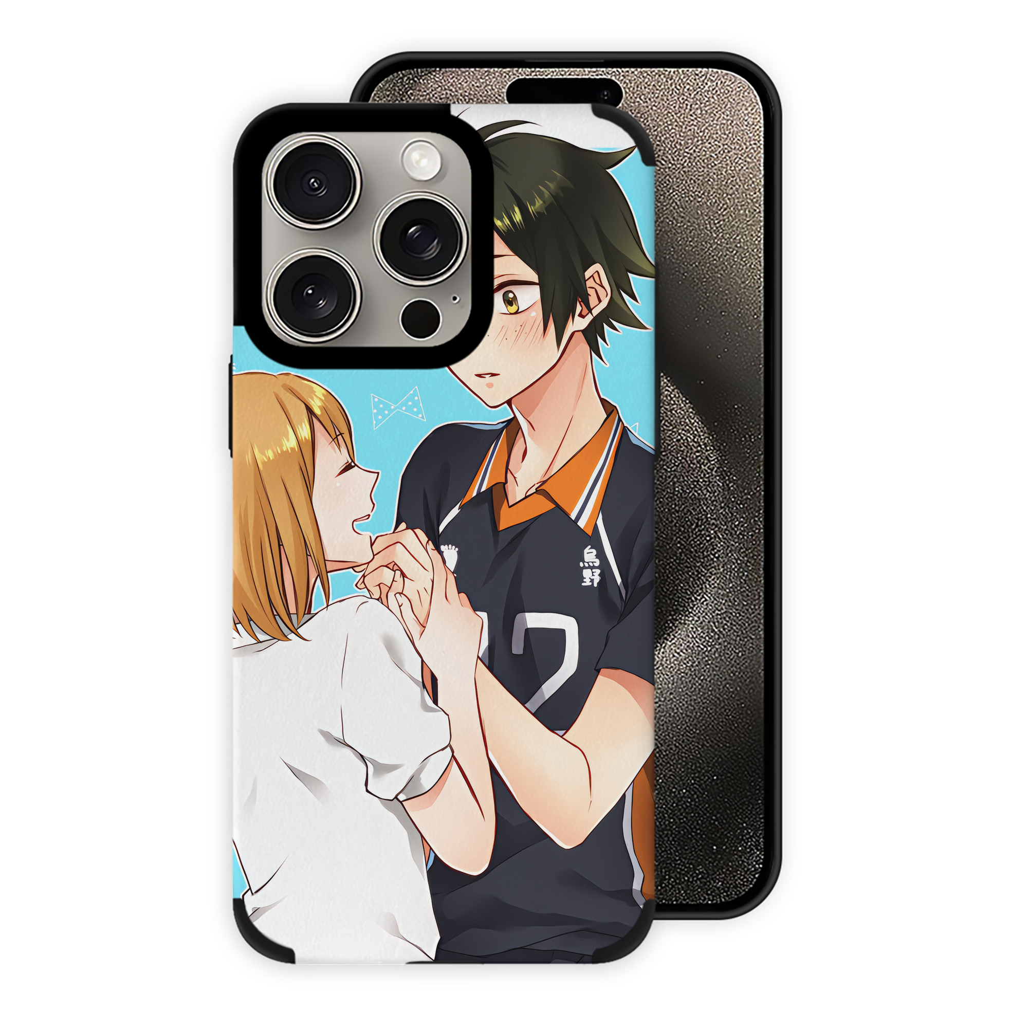 （画像用） ハイキュー!! Haikyu!! 【iPhone15ProMax対応】 PUレザー スマホケース 耐衝撃＆黄変防止