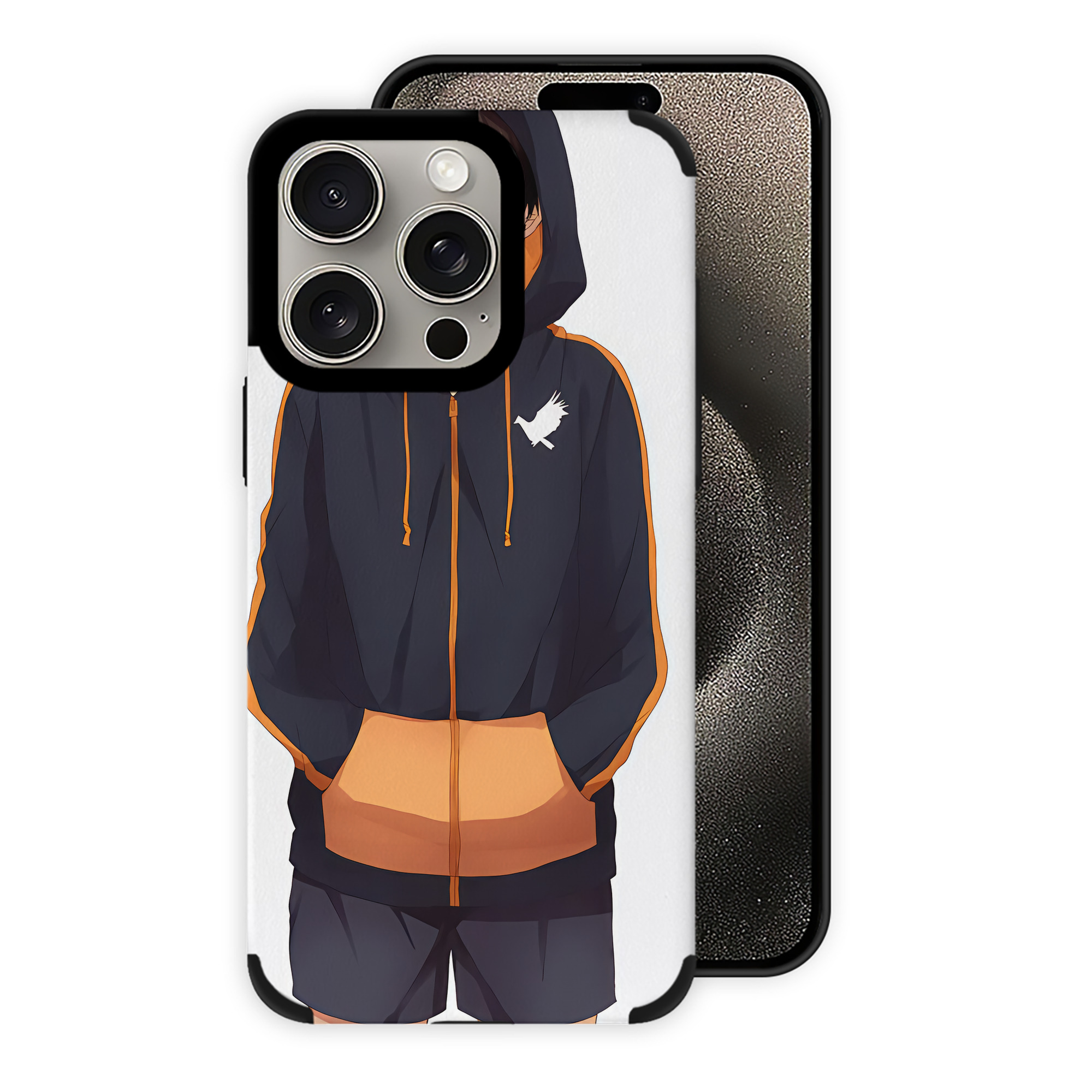 （画像用） ハイキュー!! Haikyu!! 【iPhone15ProMax対応】 PUレザー スマホケース 耐衝撃＆黄変防止