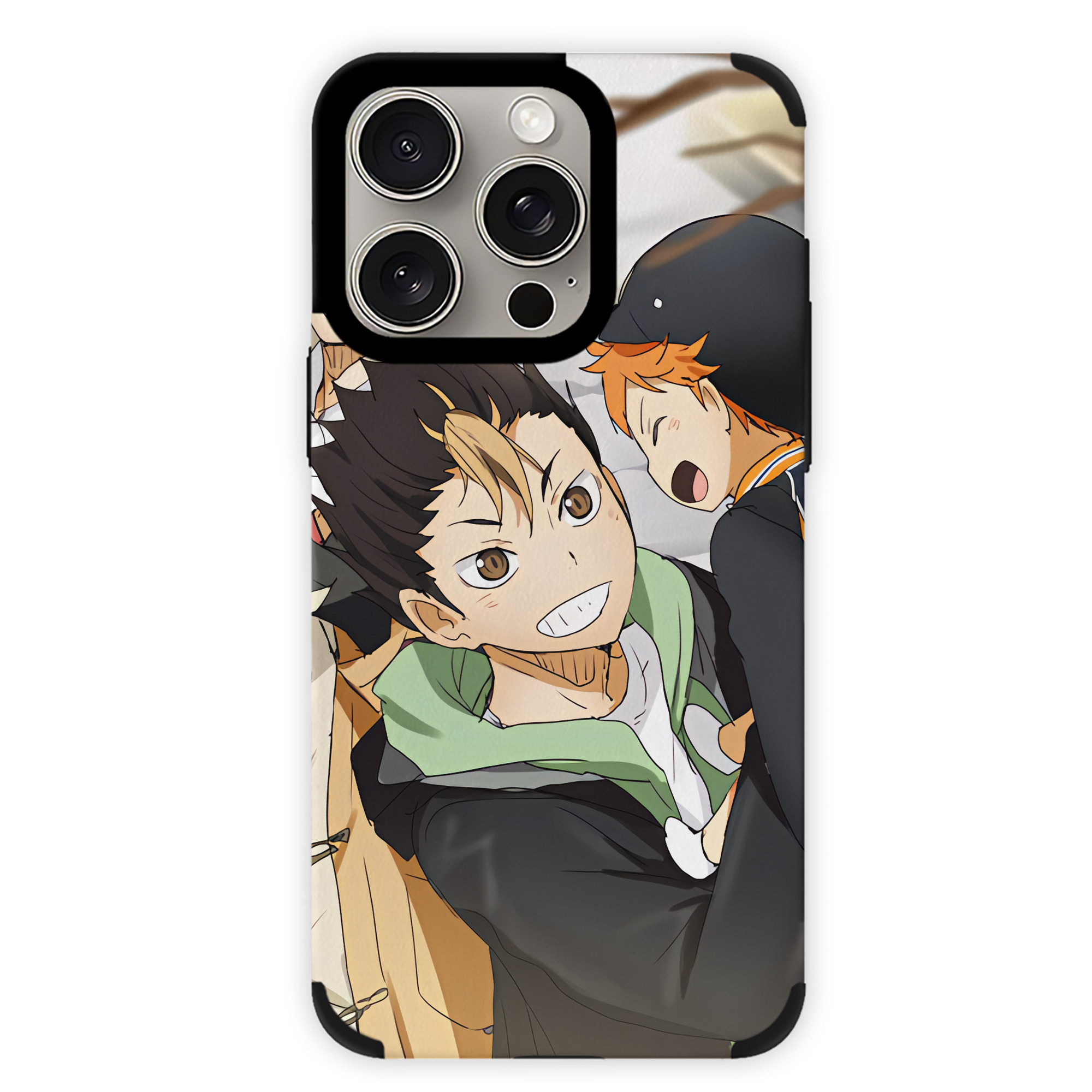 （画像用） ハイキュー!! Haikyu!! 【iPhone15ProMax対応】 PUレザー スマホケース 耐衝撃＆黄変防止
