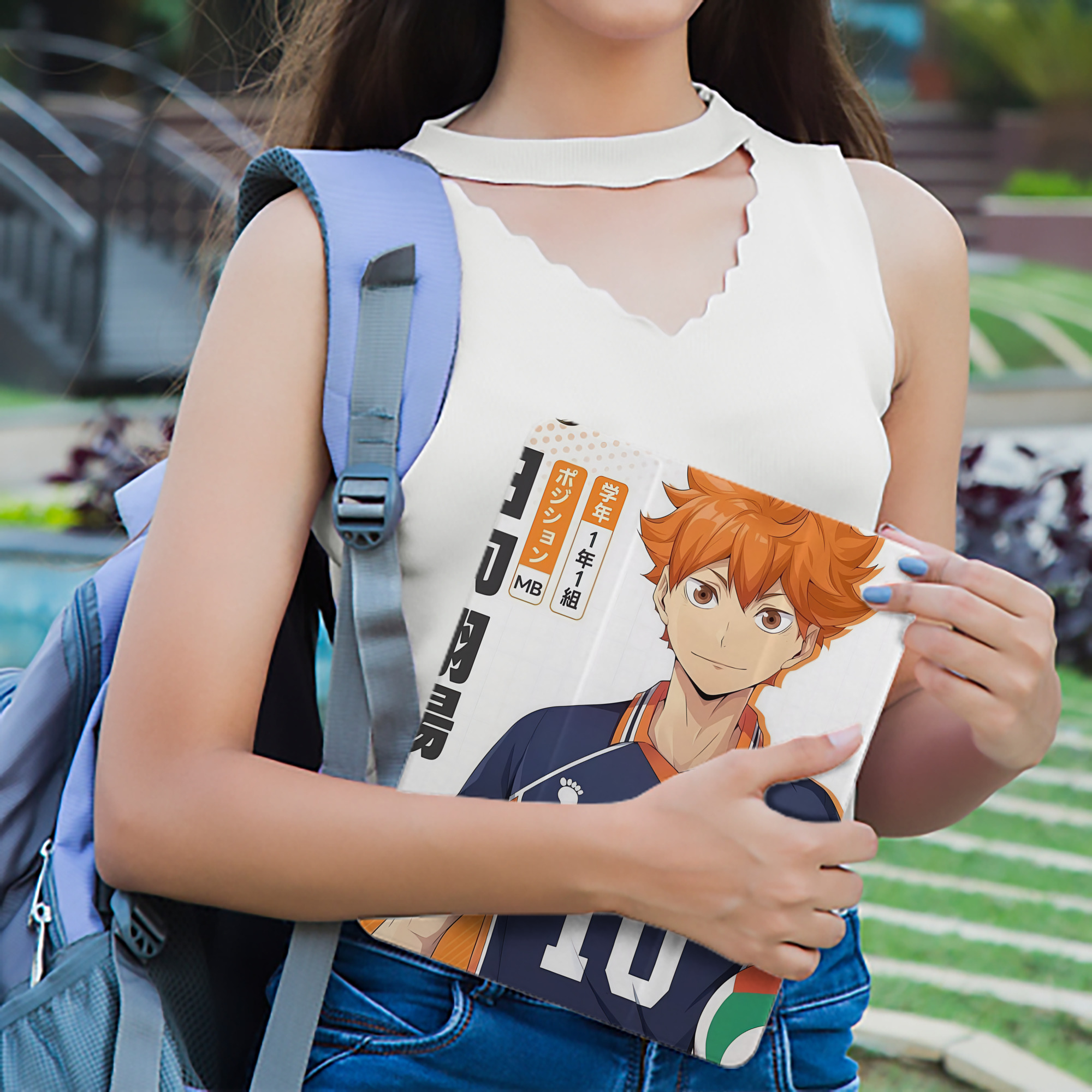 ハイキュー!! Haikyu!! IPad ケース ペン収納付き 三つ折りスタンド PUレザー×シリコン 対応機種9.5/10.5/10.9インチ