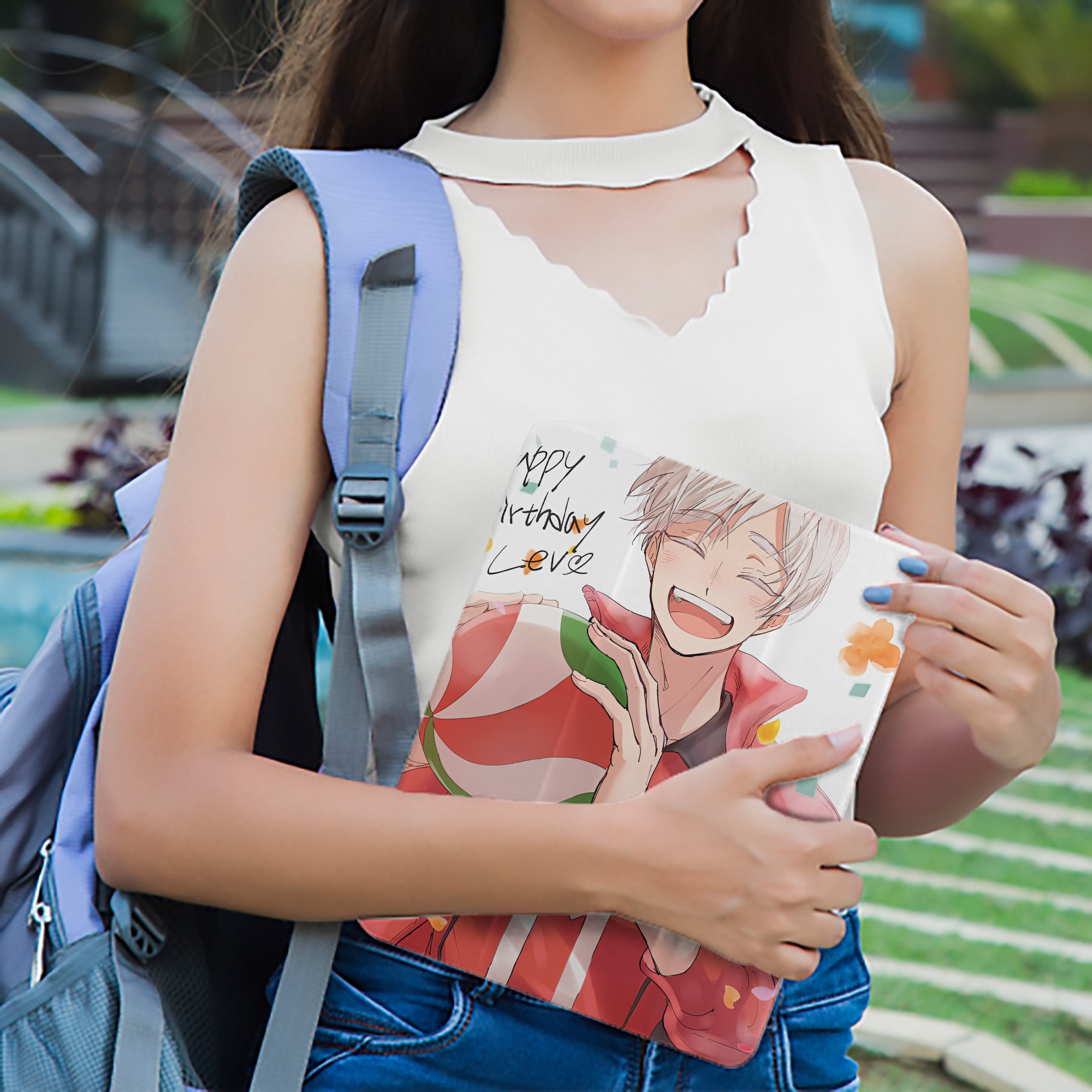 ハイキュー!! Haikyu!! IPad ケース ペン収納付き 三つ折りスタンド PUレザー×シリコン 対応機種9.5/10.5/10.9インチ