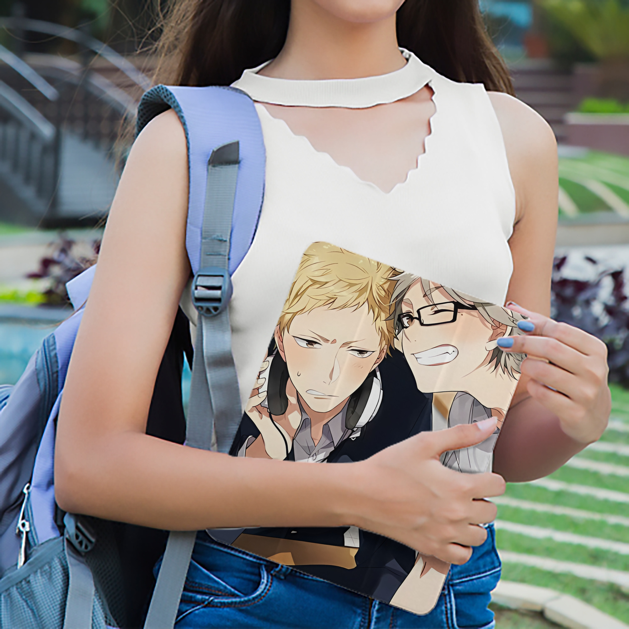 ハイキュー!! Haikyu!! IPad ケース ペン収納付き 三つ折りスタンド PUレザー×シリコン 対応機種9.5/10.5/10.9インチ