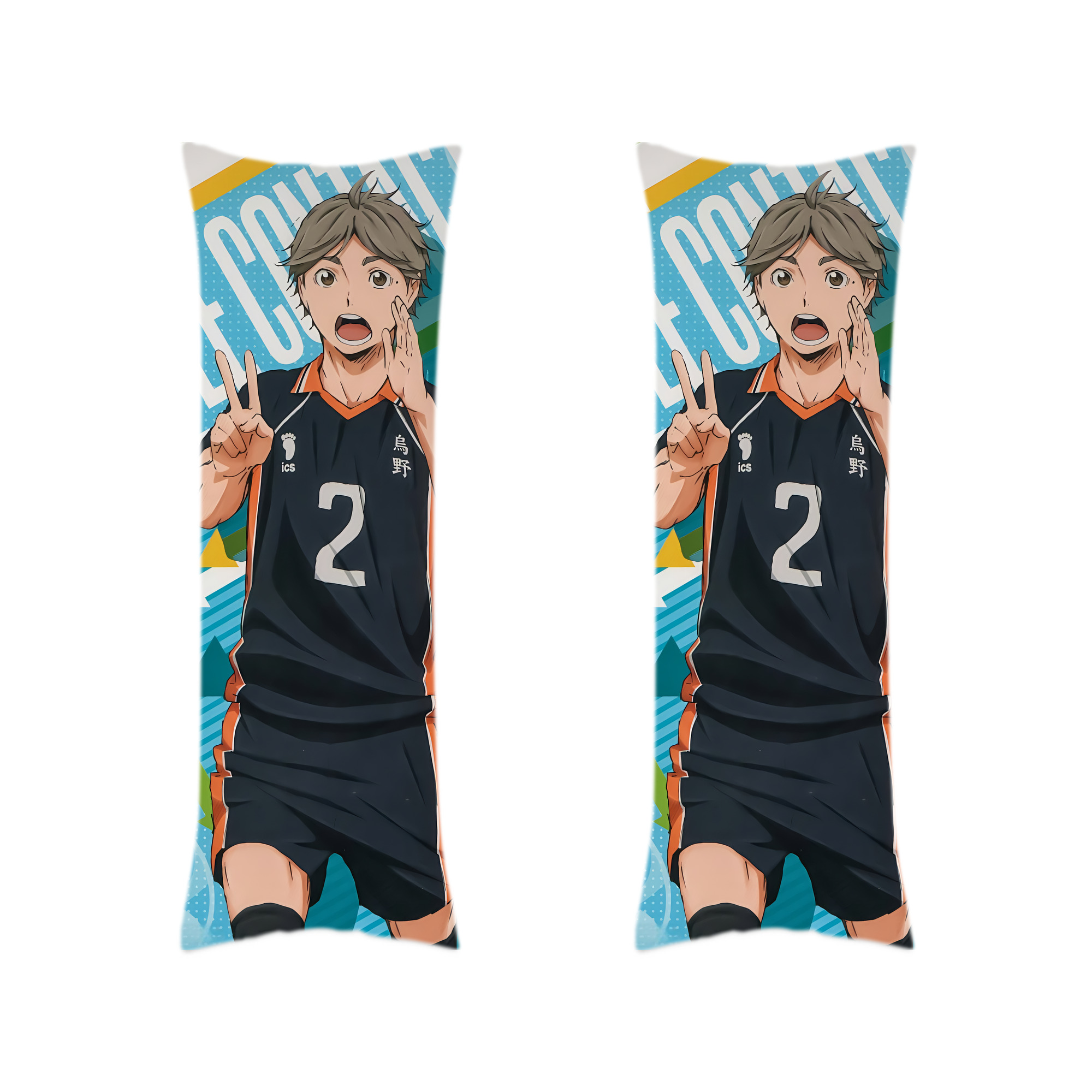 （画像用） ハイキュー!! Haikyu!! ロング抱き枕カバー 両面プリントタイプ（サイズ選択可）