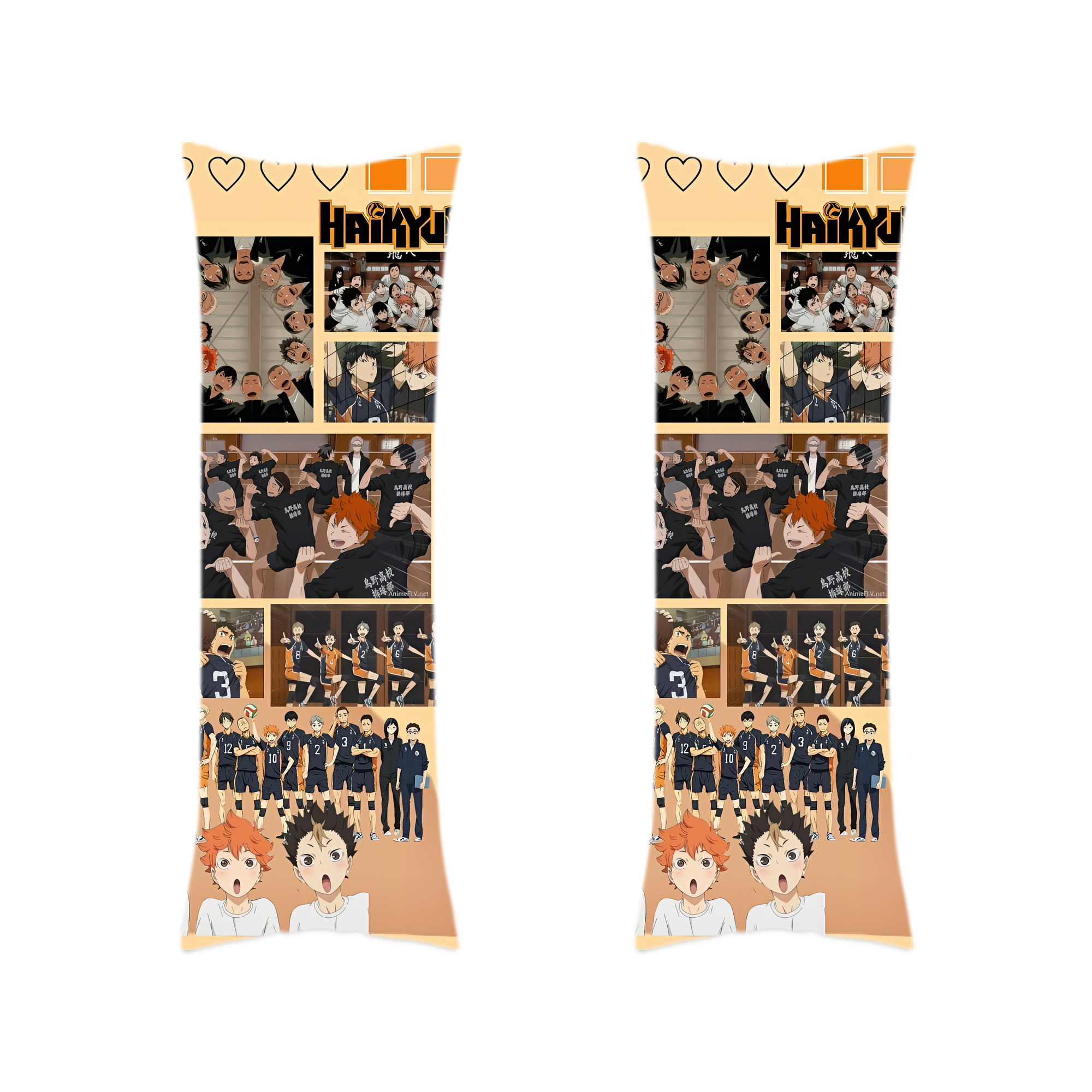 （画像用） ハイキュー!! Haikyu!! ロング抱き枕カバー 両面プリントタイプ（サイズ選択可）
