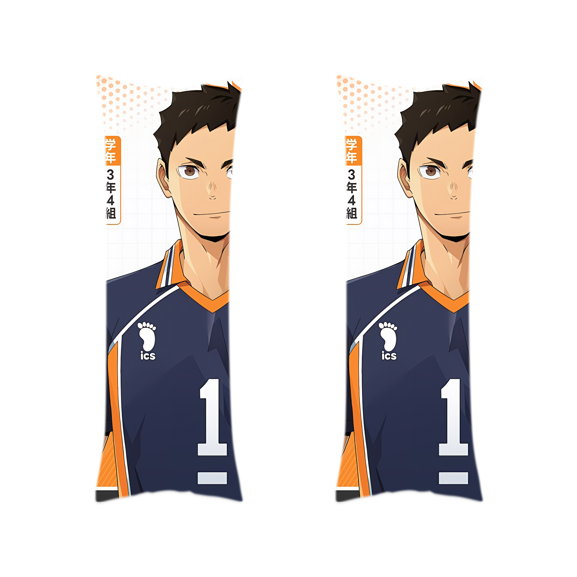 （画像用） ハイキュー!! Haikyu!! ロング抱き枕カバー 両面プリントタイプ（サイズ選択可）