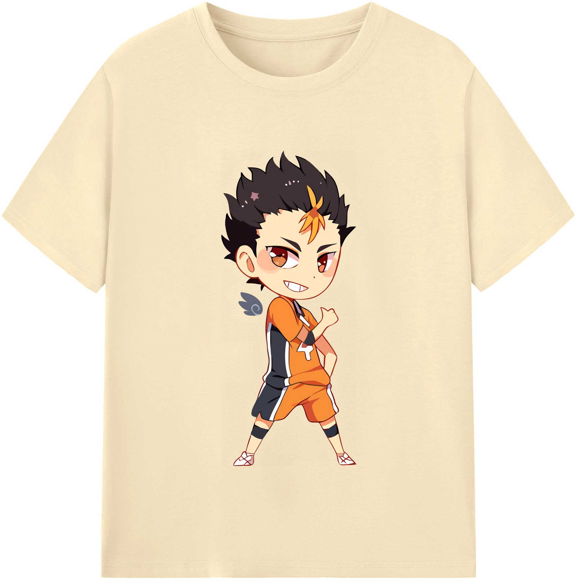 （画像用） ハイキュー!! Haikyu!! 綿100％半袖Tシャツ（フロントプリント）