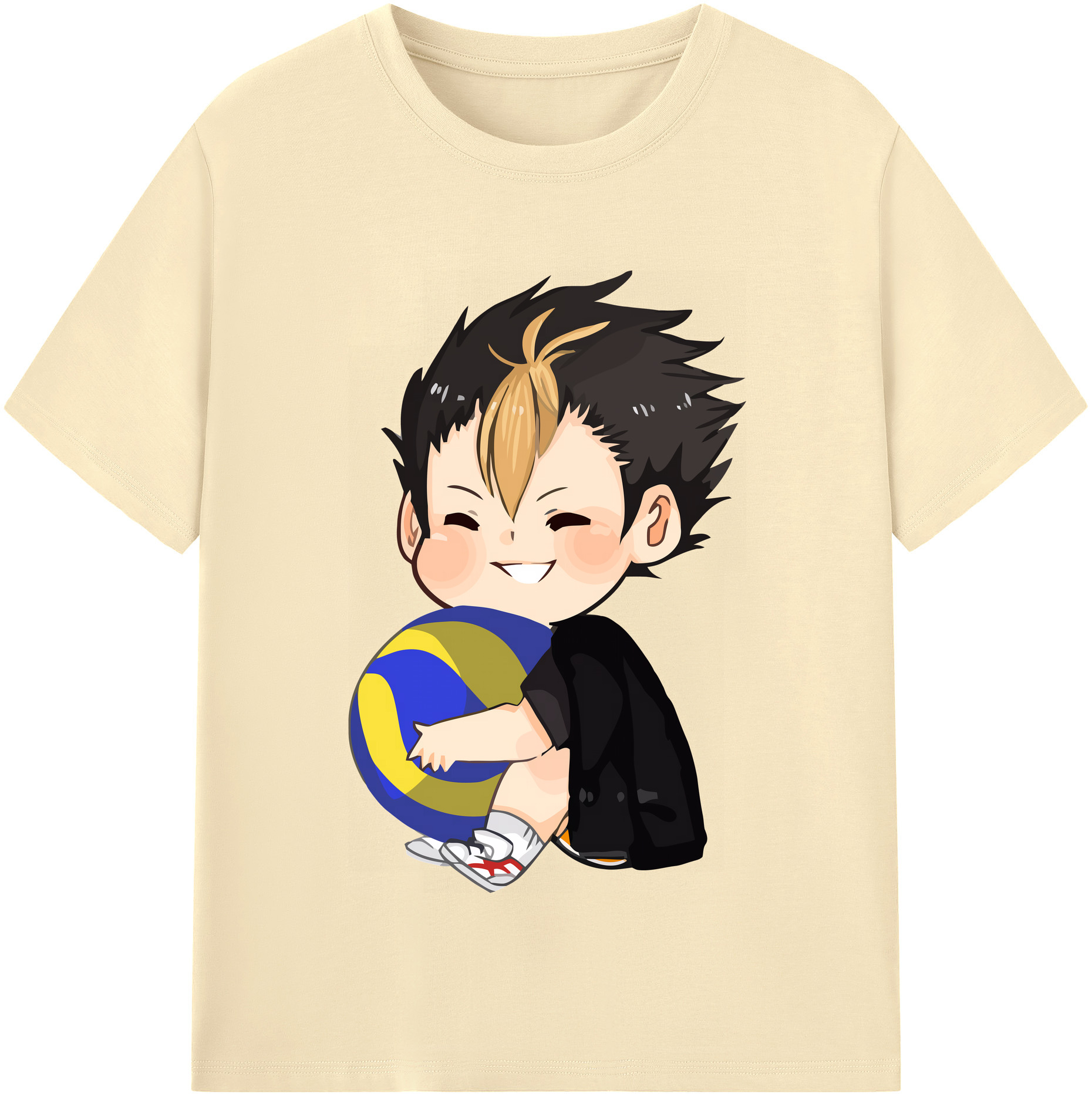 （画像用） ハイキュー!! Haikyu!! 綿100％半袖Tシャツ（フロントプリント）