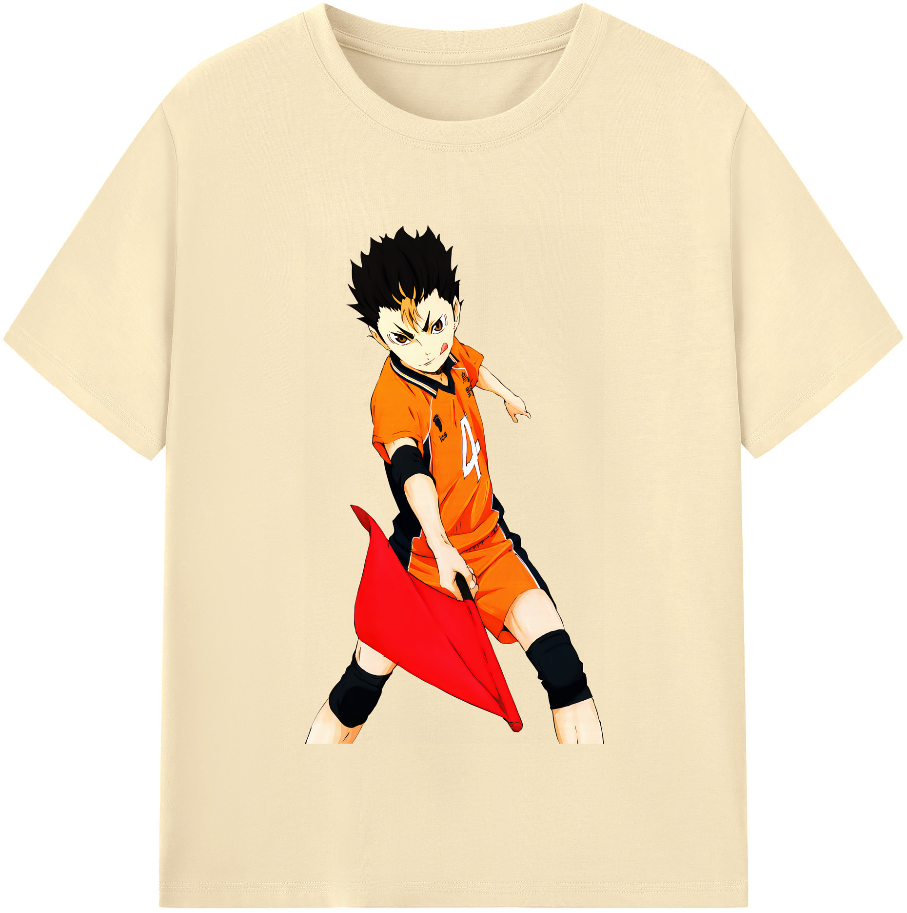 （画像用） ハイキュー!! Haikyu!! 綿100％半袖Tシャツ（フロントプリント）