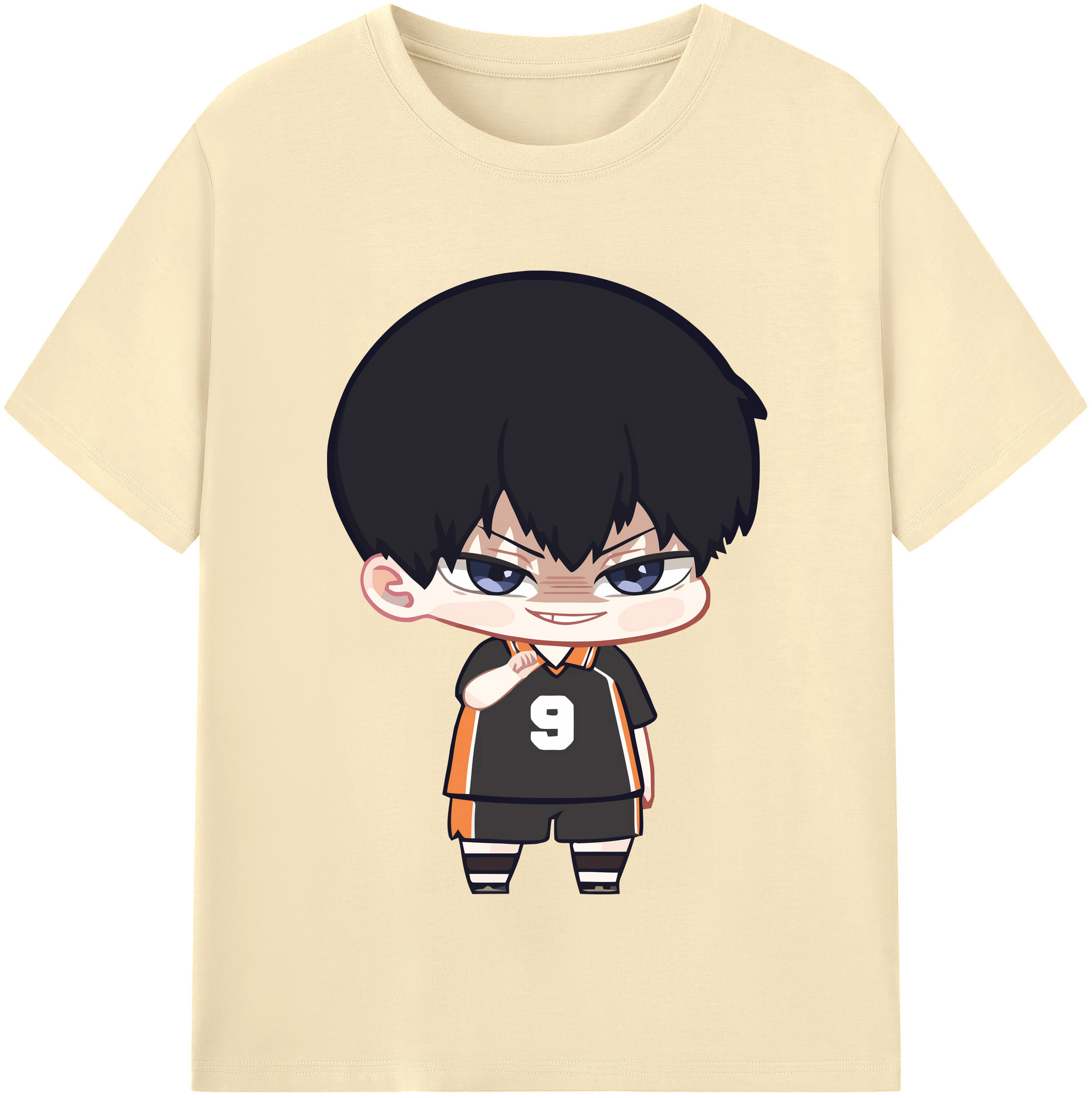 （画像用） ハイキュー!! Haikyu!! 綿100％半袖Tシャツ（フロントプリント）