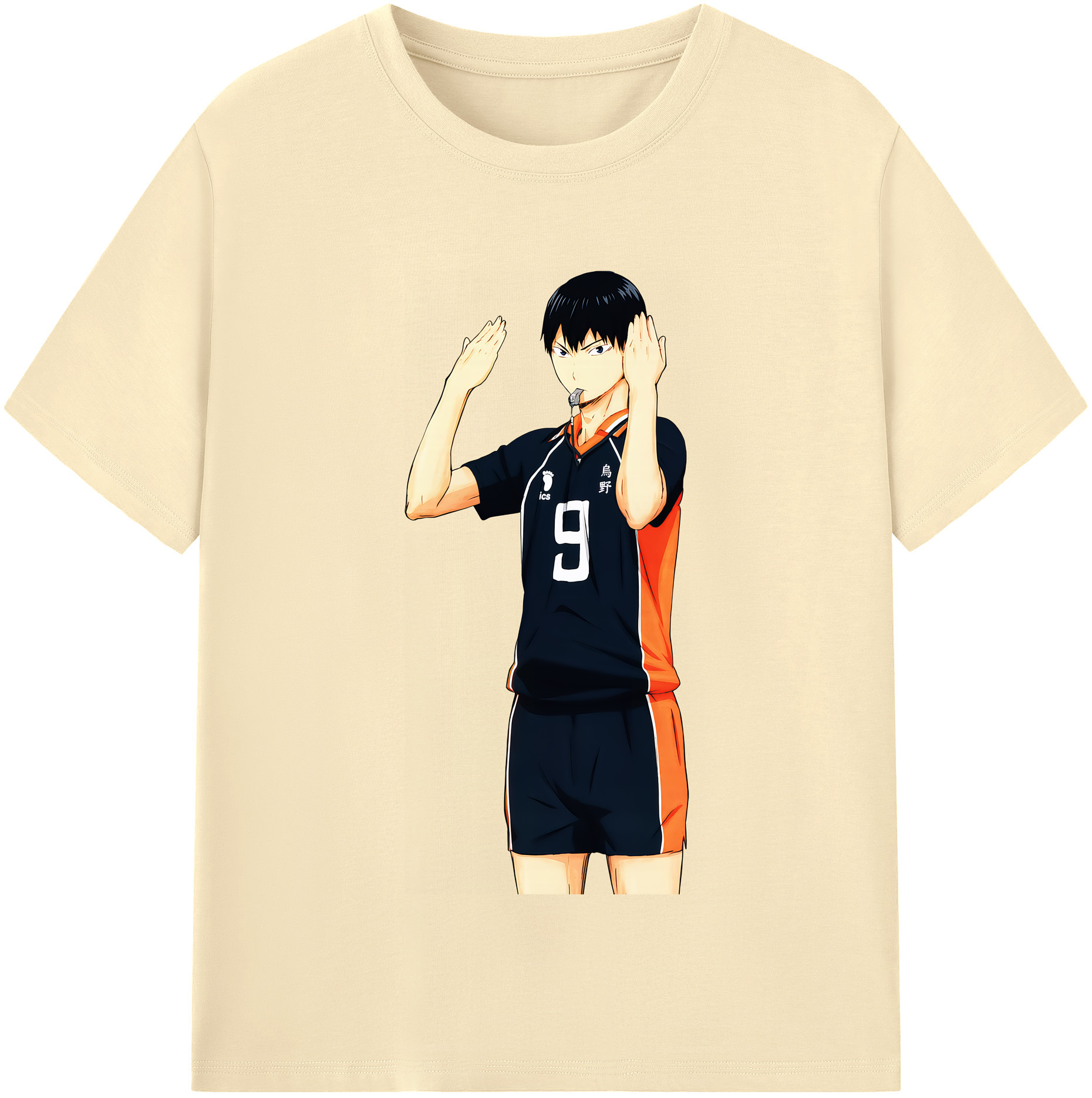 （画像用） ハイキュー!! Haikyu!! 綿100％半袖Tシャツ（フロントプリント）