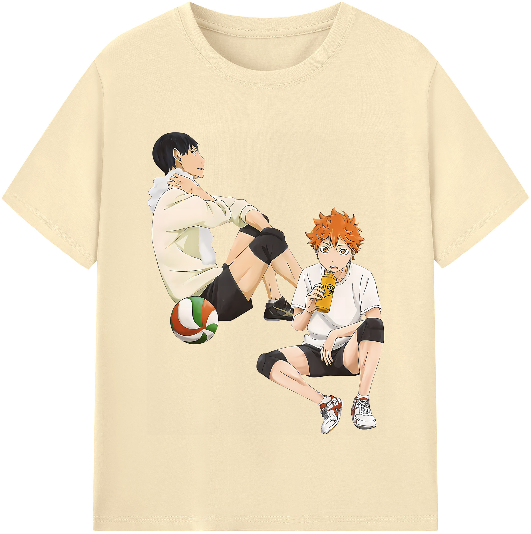 （画像用） ハイキュー!! Haikyu!! 綿100％半袖Tシャツ（フロントプリント）