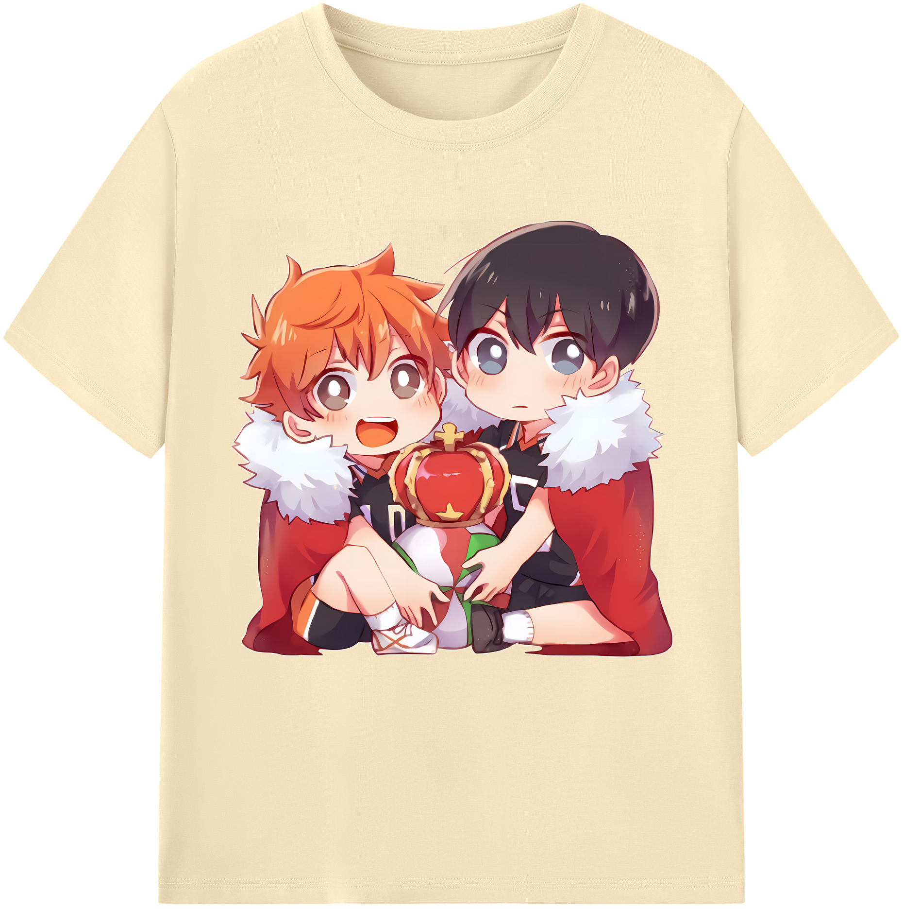 （画像用） ハイキュー!! Haikyu!! 綿100％半袖Tシャツ（フロントプリント）