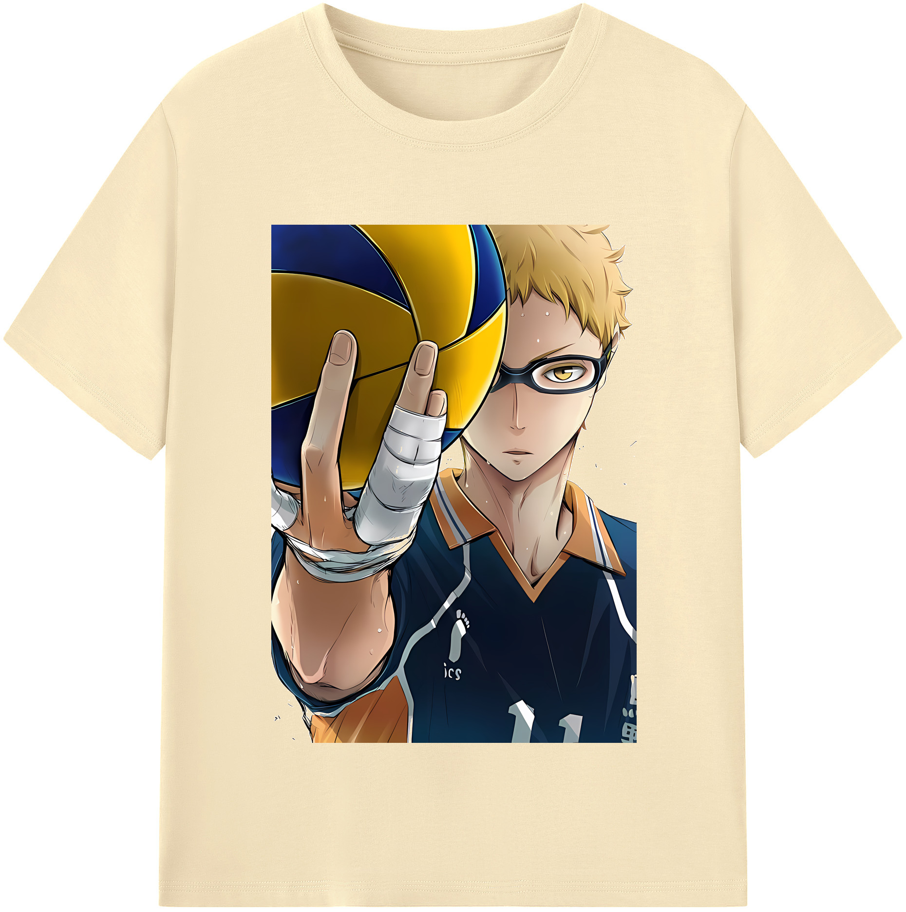 （画像用） ハイキュー!! Haikyu!! 綿100％半袖Tシャツ（フロントプリント）