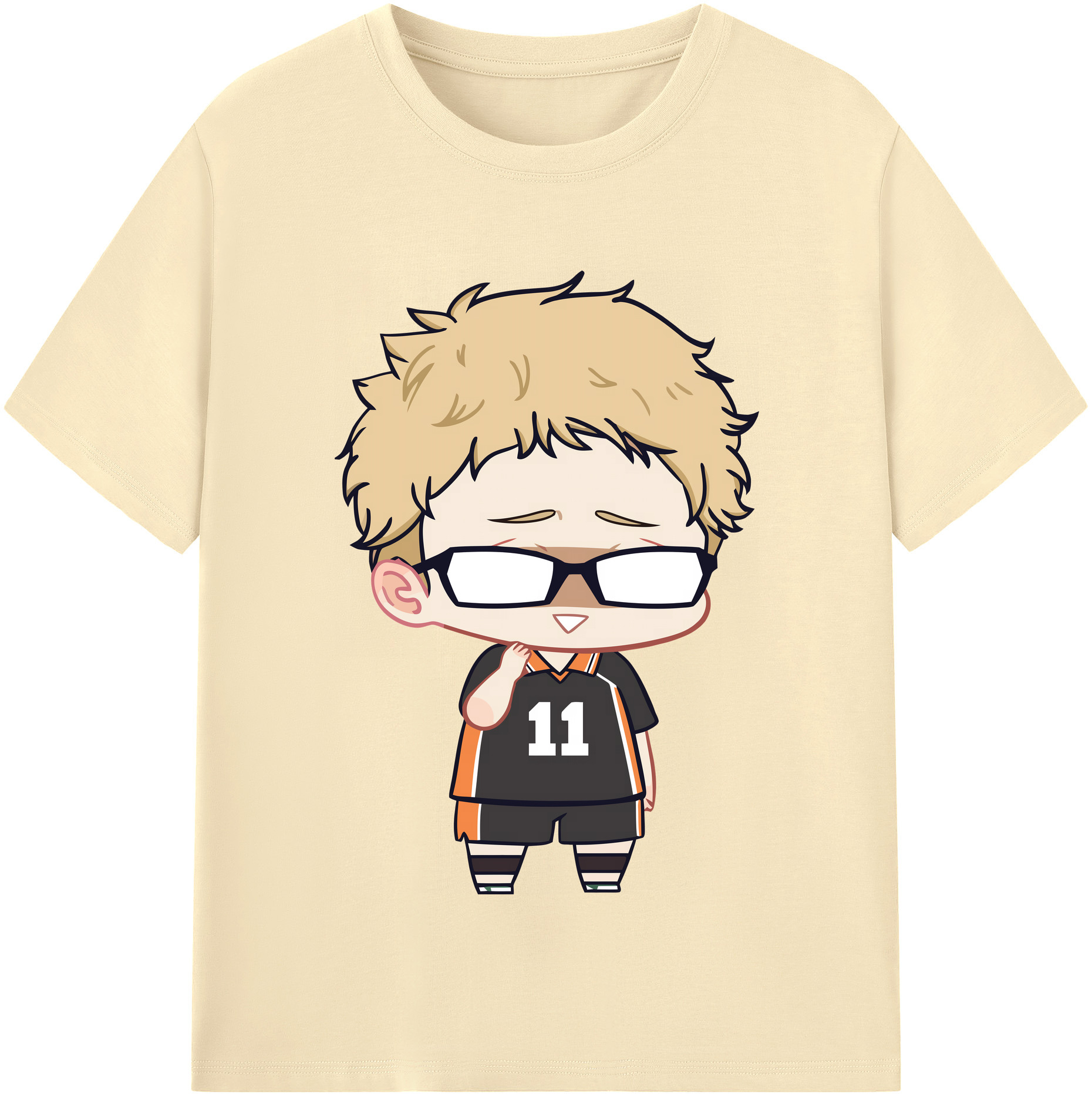 （画像用） ハイキュー!! Haikyu!! 綿100％半袖Tシャツ（フロントプリント）