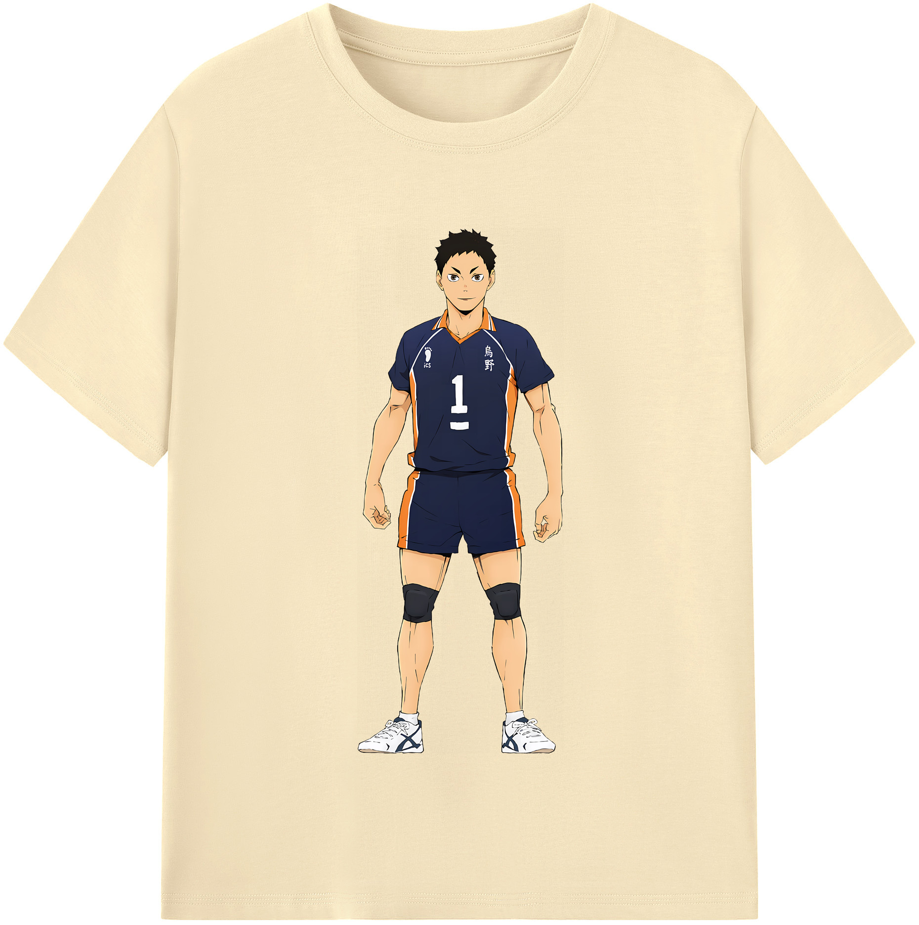 （画像用） ハイキュー!! Haikyu!! 綿100％半袖Tシャツ（フロントプリント）