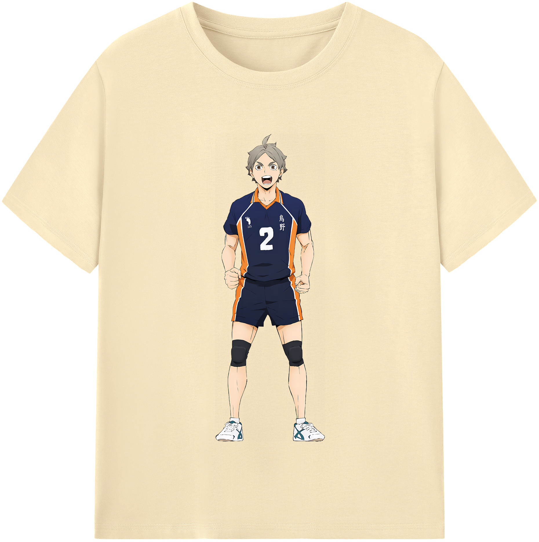 （画像用） ハイキュー!! Haikyu!! 綿100％半袖Tシャツ（フロントプリント）