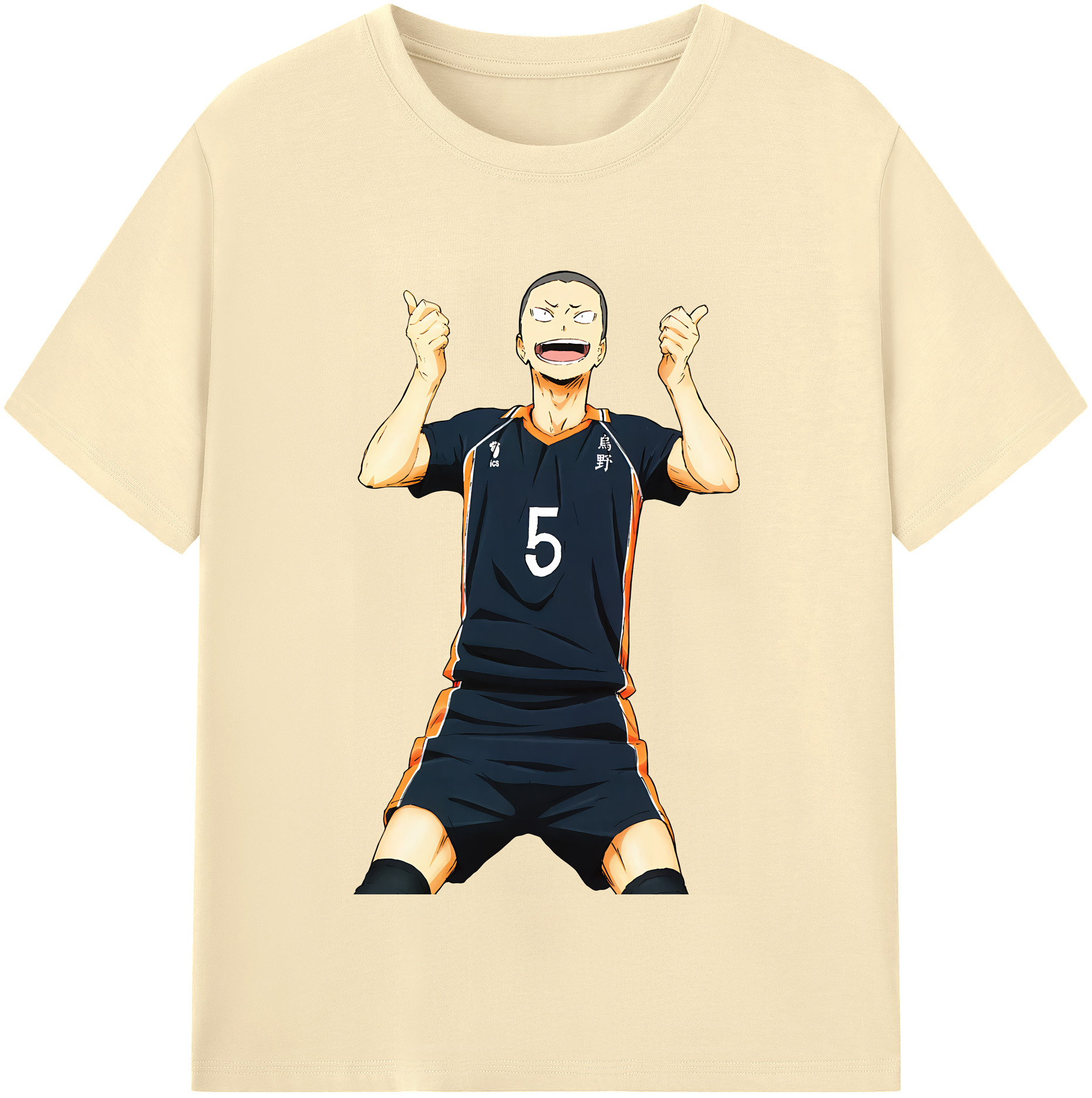 （画像用） ハイキュー!! Haikyu!! 綿100％半袖Tシャツ（フロントプリント）