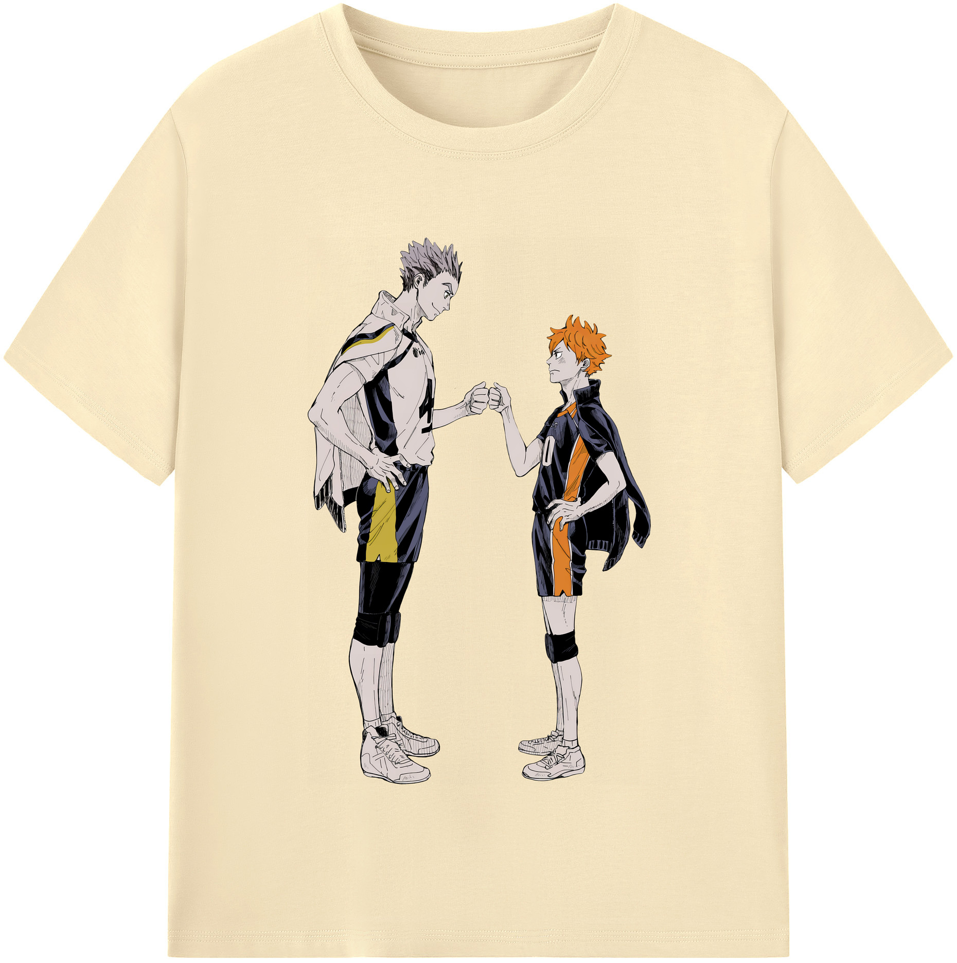 （画像用） ハイキュー!! Haikyu!! 綿100％半袖Tシャツ（フロントプリント）