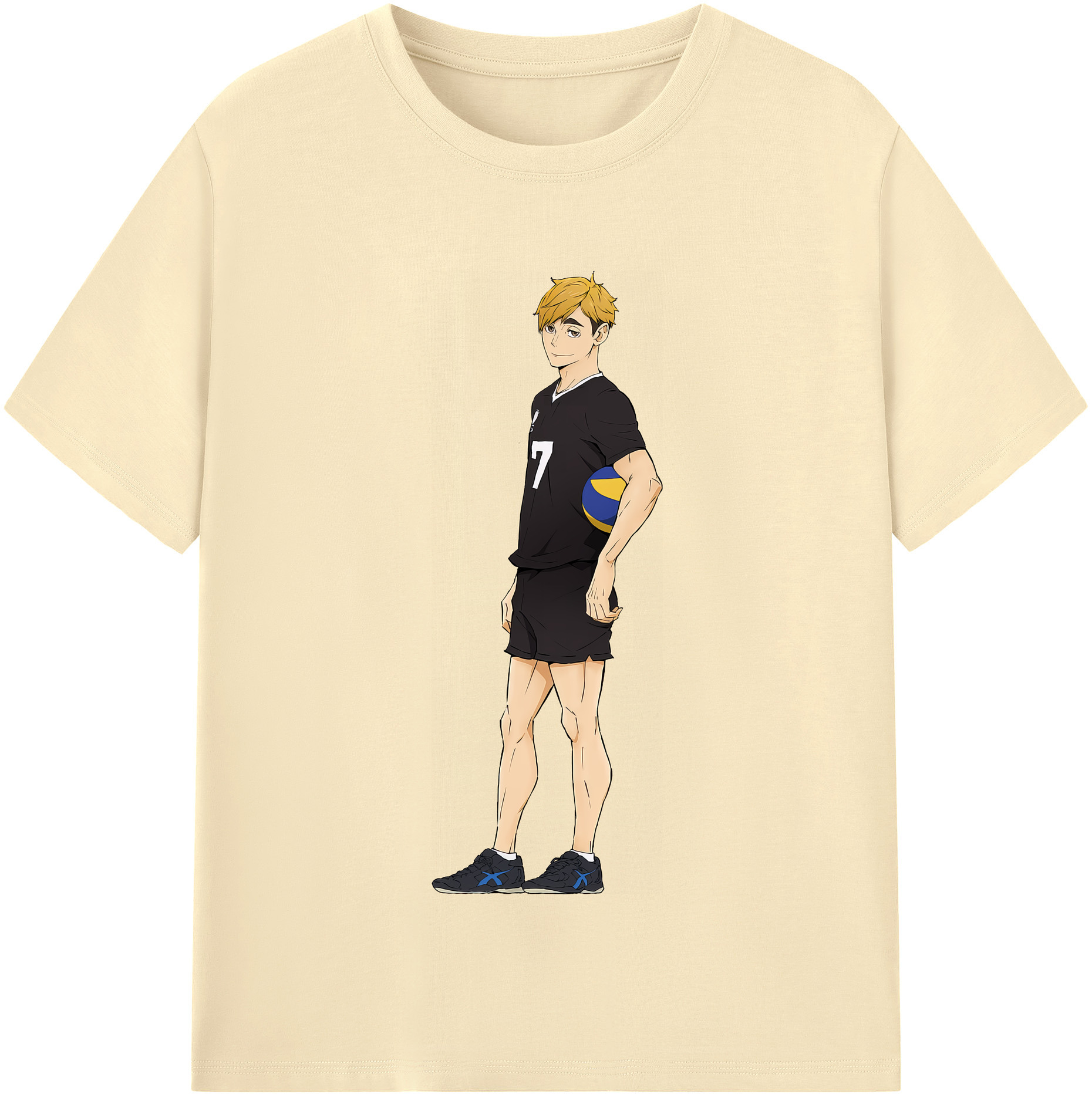 （画像用） ハイキュー!! Haikyu!! 綿100％半袖Tシャツ（フロントプリント）