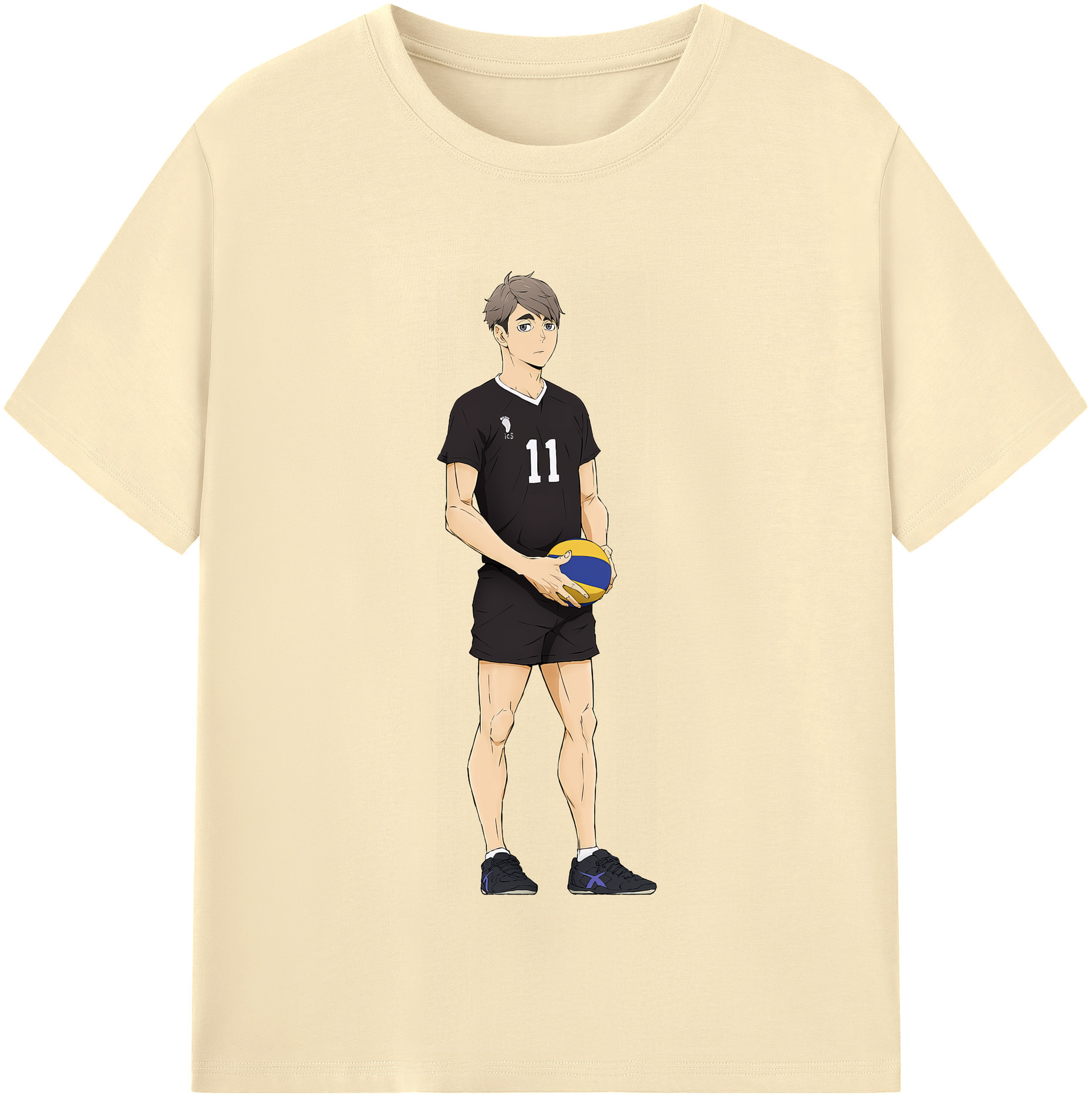 （画像用） ハイキュー!! Haikyu!! 綿100％半袖Tシャツ（フロントプリント）
