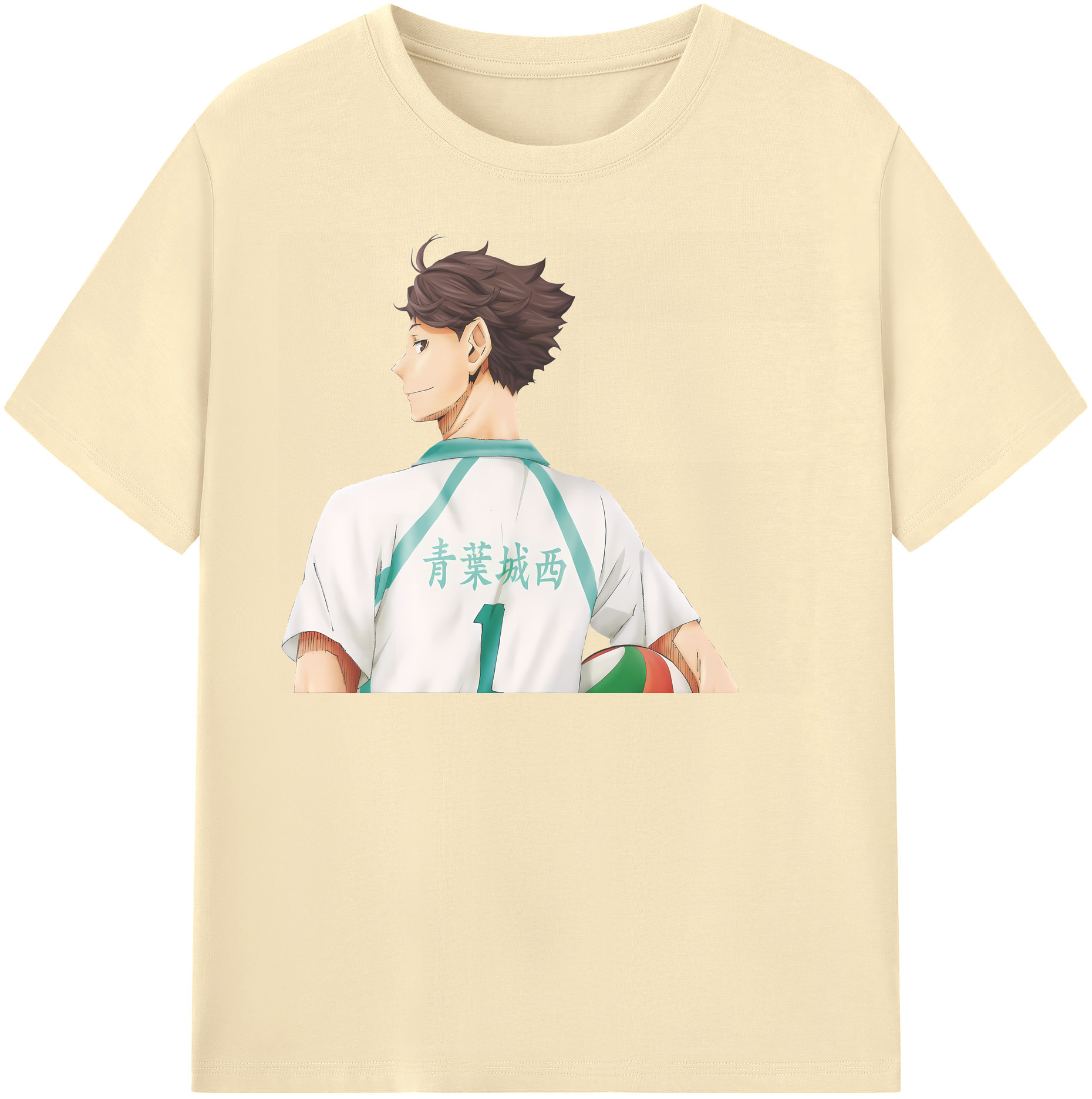 （画像用） ハイキュー!! Haikyu!! 綿100％半袖Tシャツ（フロントプリント）