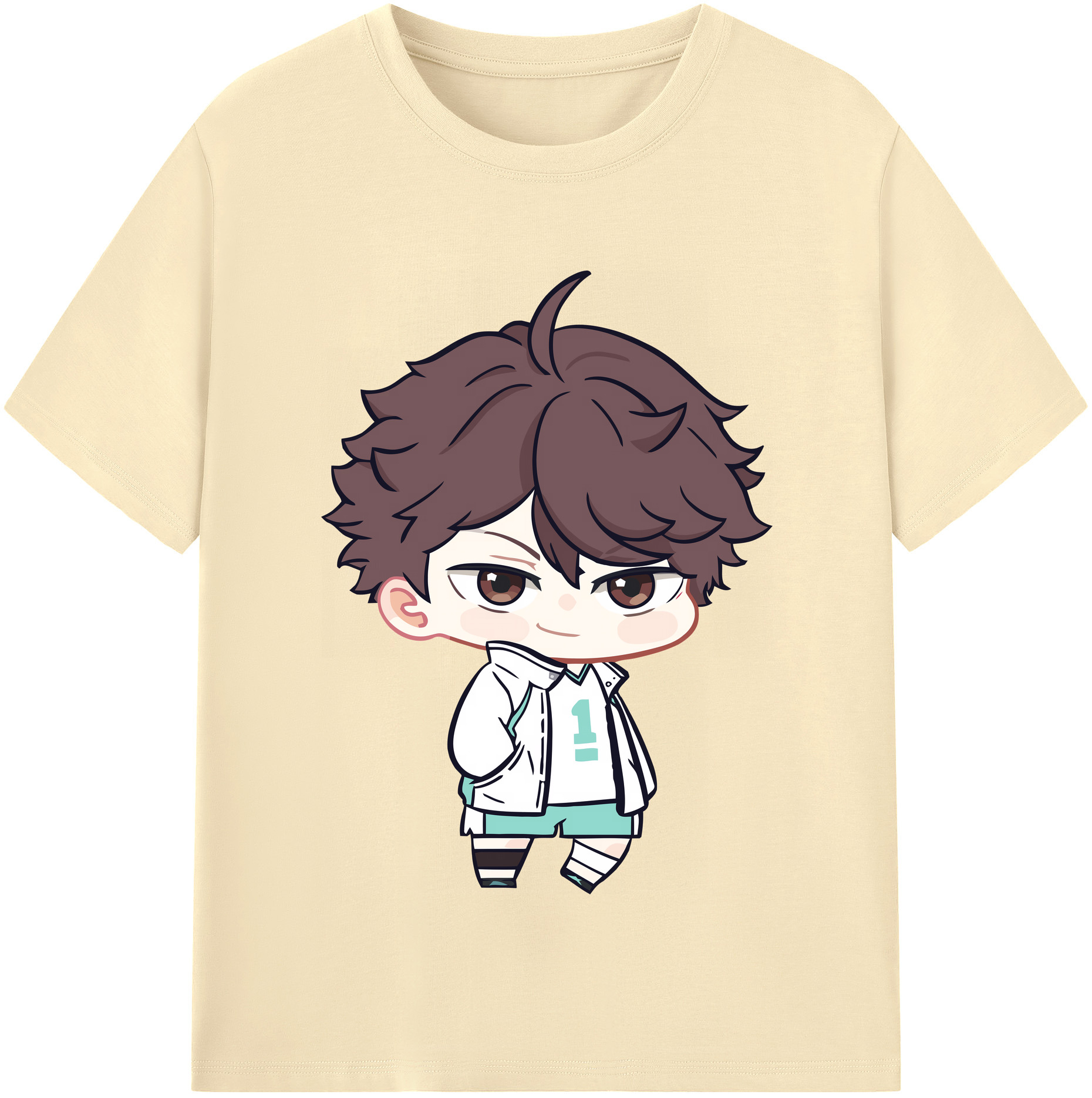 （画像用） ハイキュー!! Haikyu!! 綿100％半袖Tシャツ（フロントプリント）
