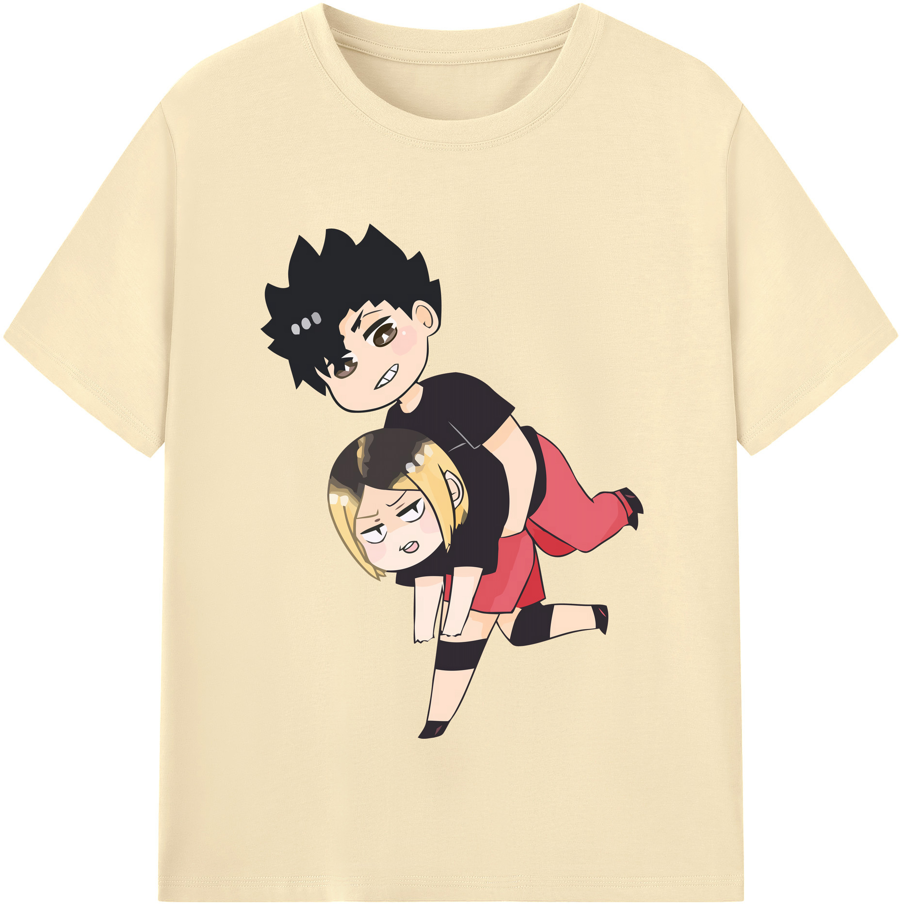 （画像用） ハイキュー!! Haikyu!! 綿100％半袖Tシャツ（フロントプリント）