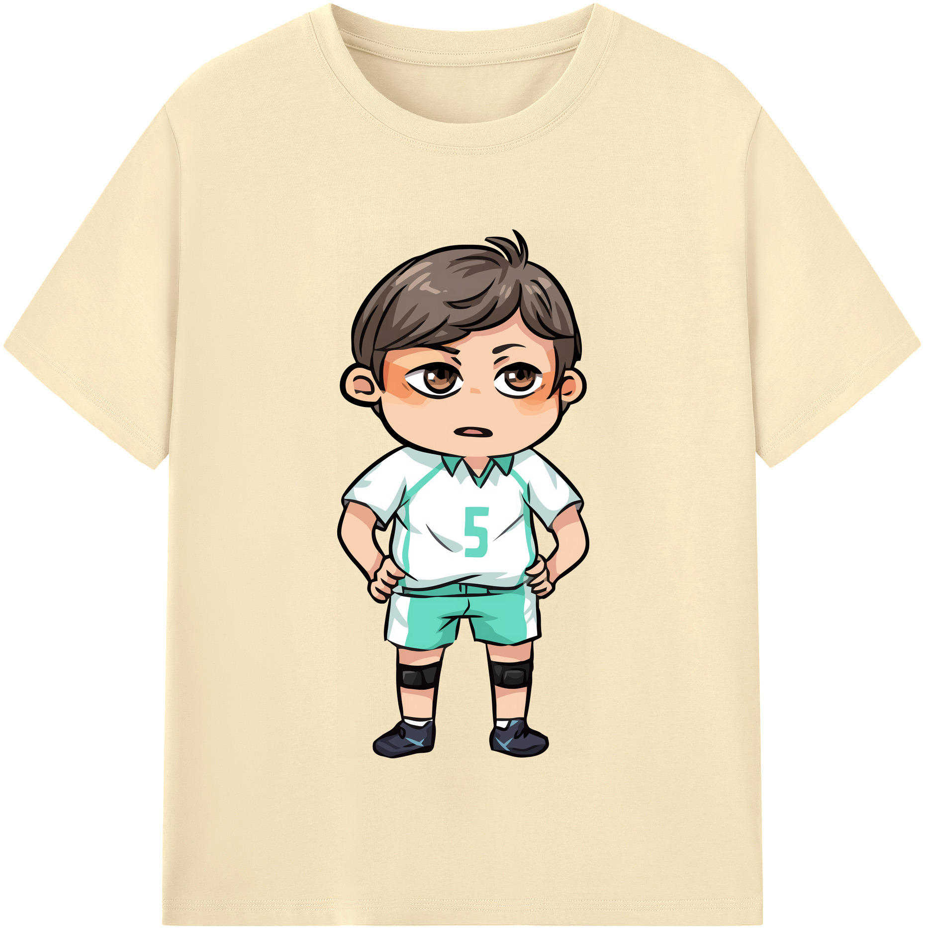 （画像用） ハイキュー!! Haikyu!! 綿100％半袖Tシャツ（フロントプリント）