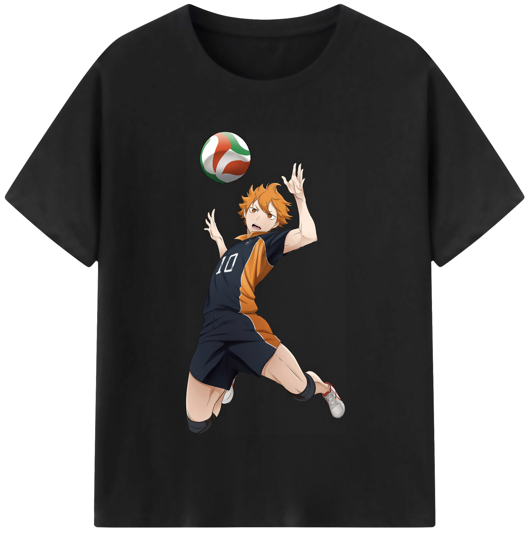 （画像用） ハイキュー!! Haikyu!! 綿100％半袖Tシャツ（フロントプリント）