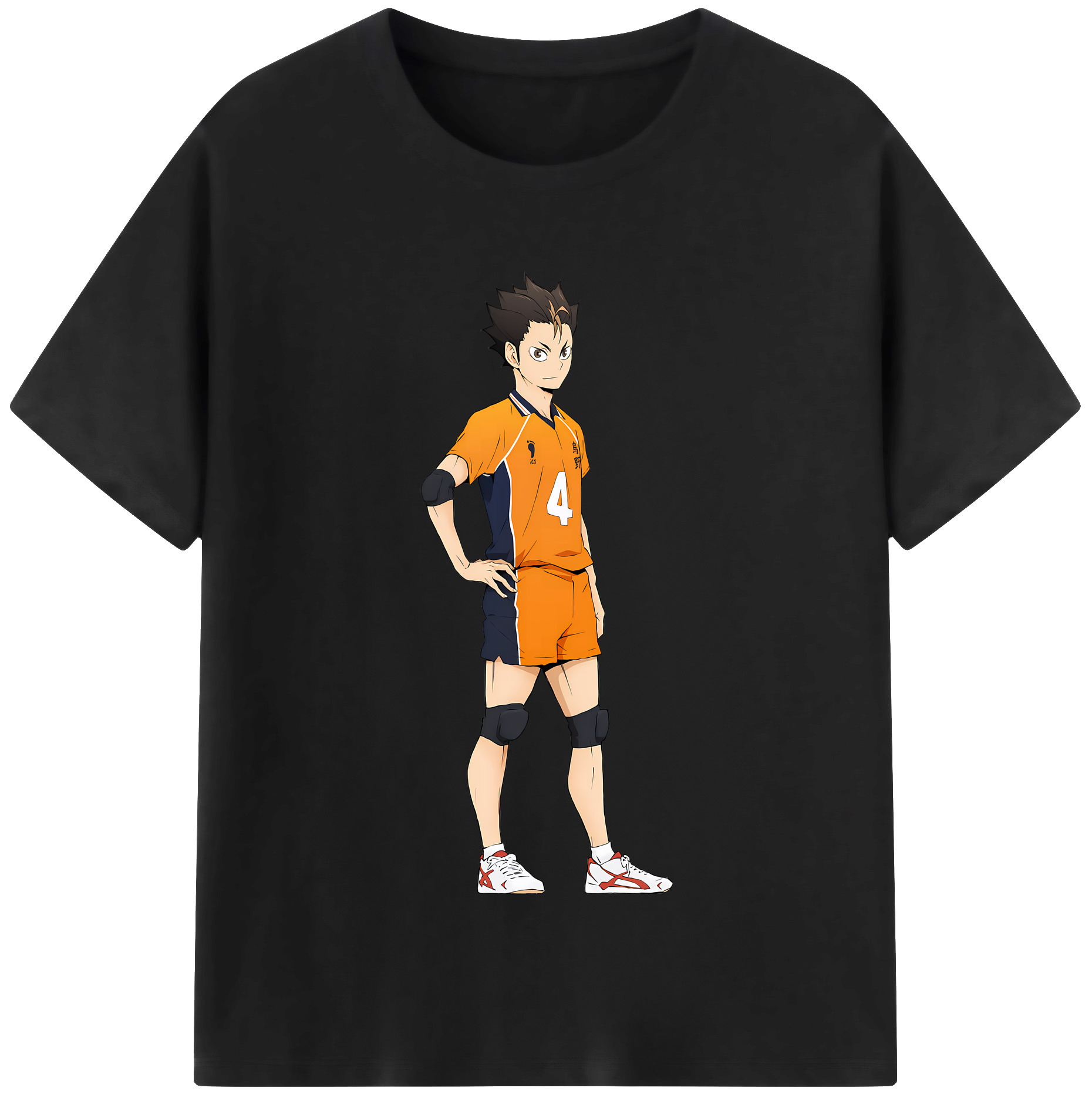 （画像用） ハイキュー!! Haikyu!! 綿100％半袖Tシャツ（フロントプリント）
