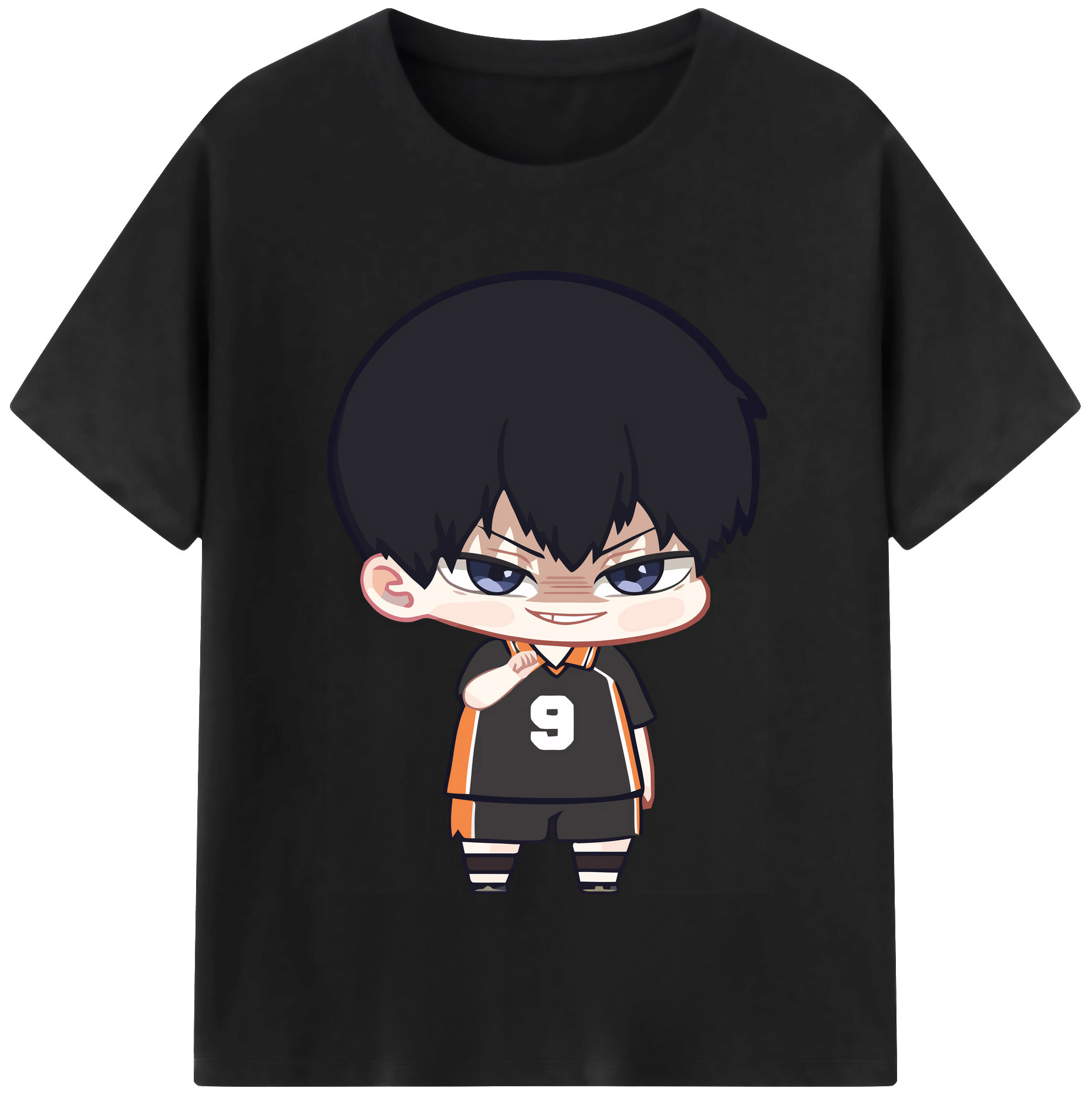 （画像用） ハイキュー!! Haikyu!! 綿100％半袖Tシャツ（フロントプリント）