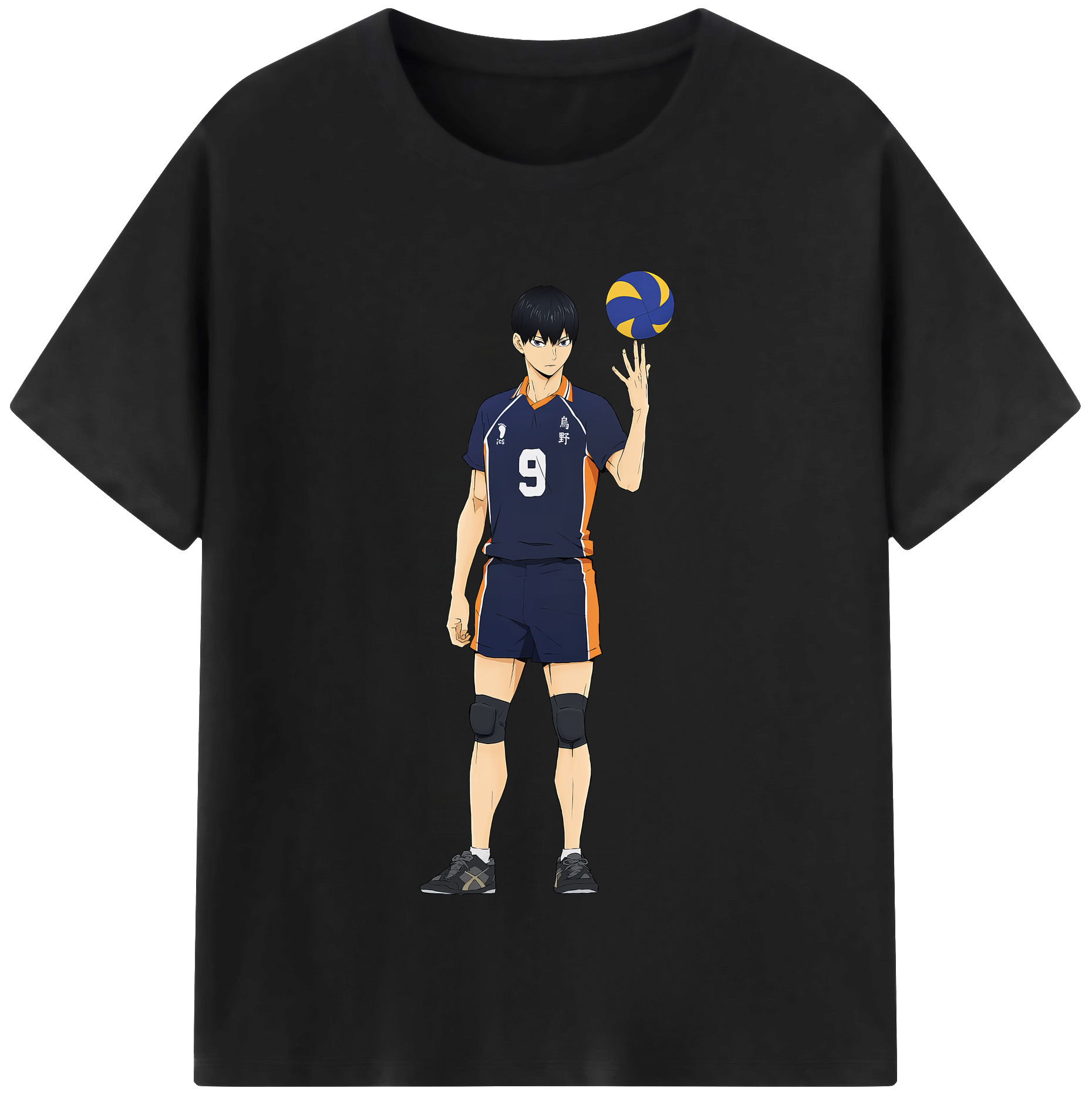 （画像用） ハイキュー!! Haikyu!! 綿100％半袖Tシャツ（フロントプリント）