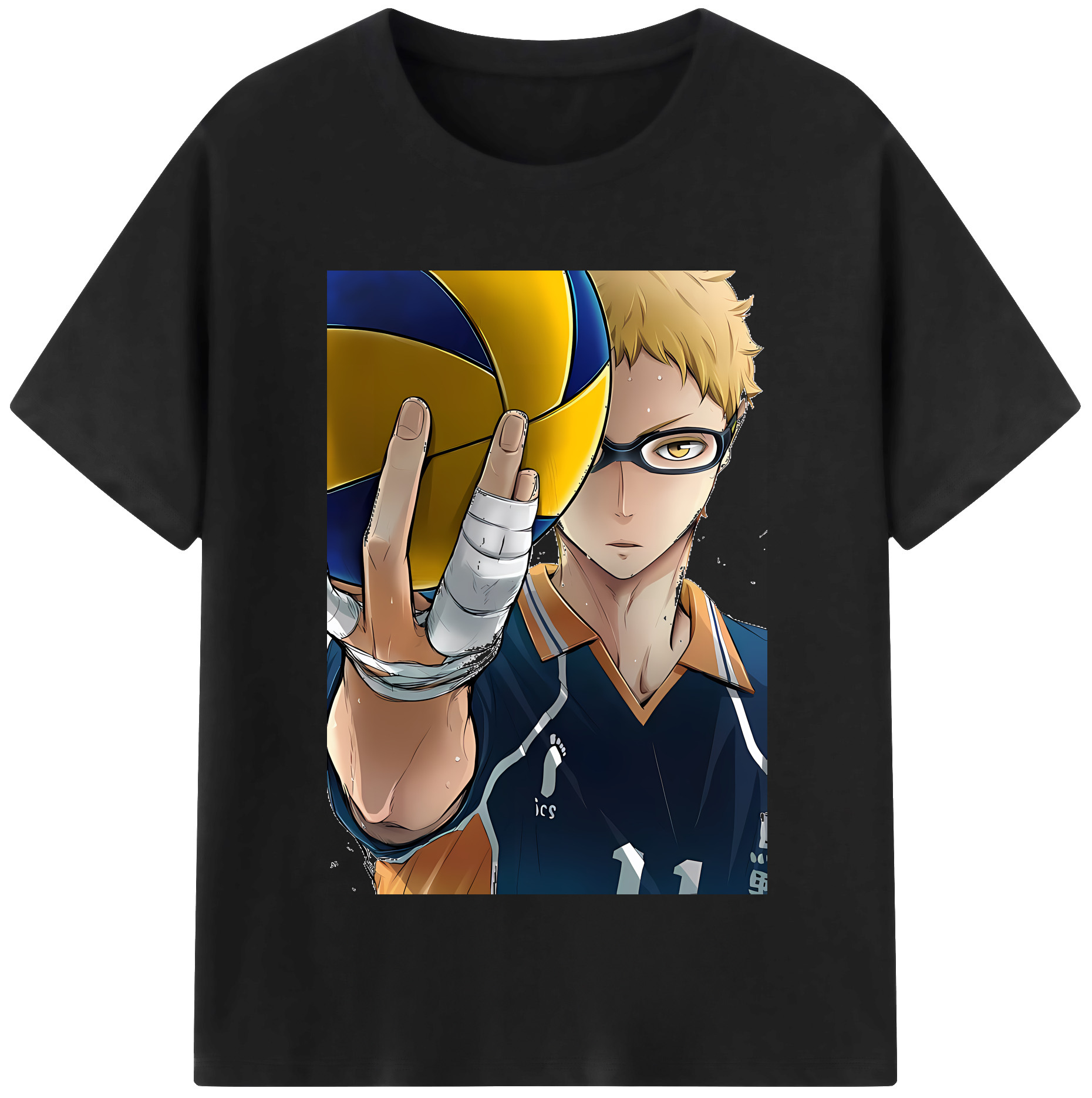 （画像用） ハイキュー!! Haikyu!! 綿100％半袖Tシャツ（フロントプリント）