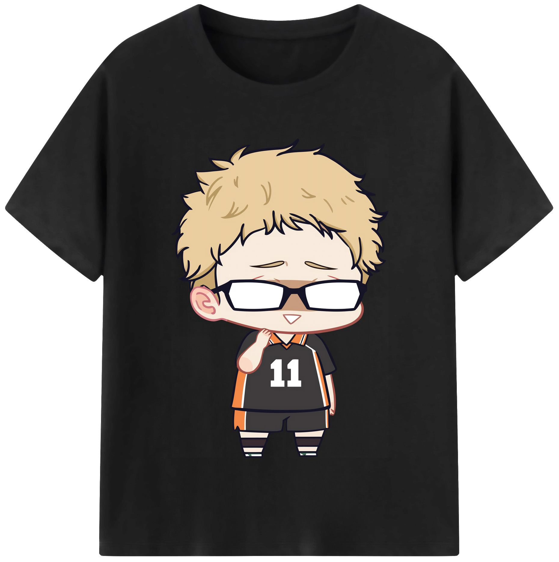 （画像用） ハイキュー!! Haikyu!! 綿100％半袖Tシャツ（フロントプリント）