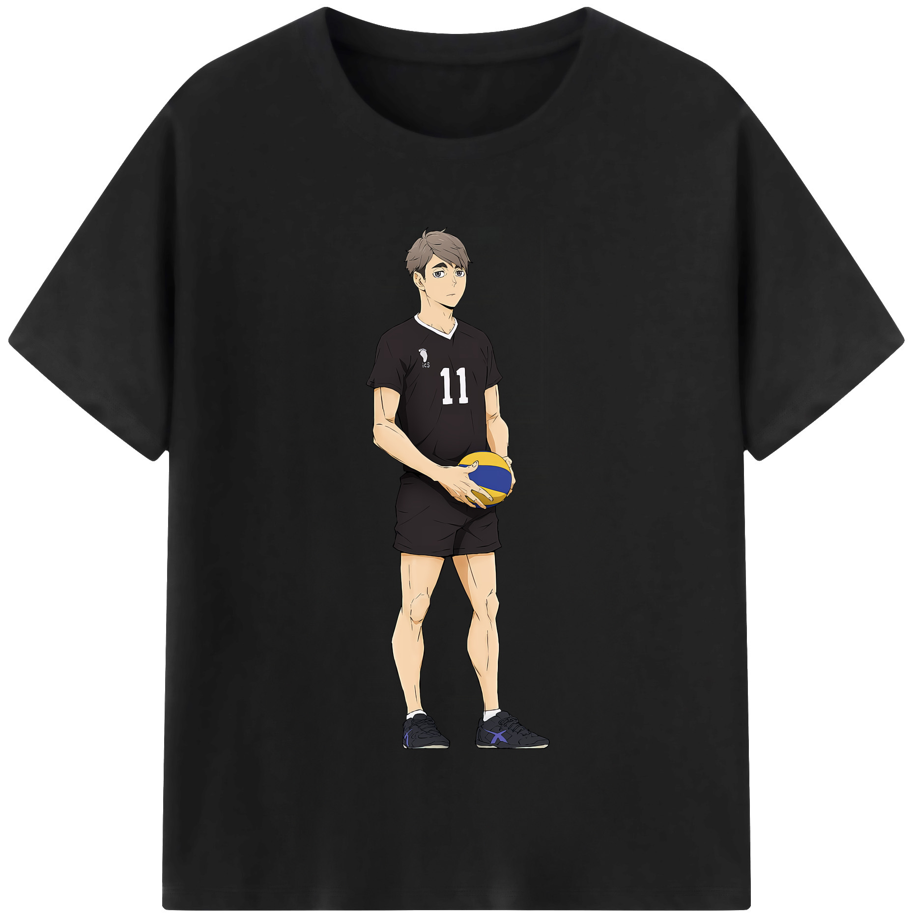 （画像用） ハイキュー!! Haikyu!! 綿100％半袖Tシャツ（フロントプリント）