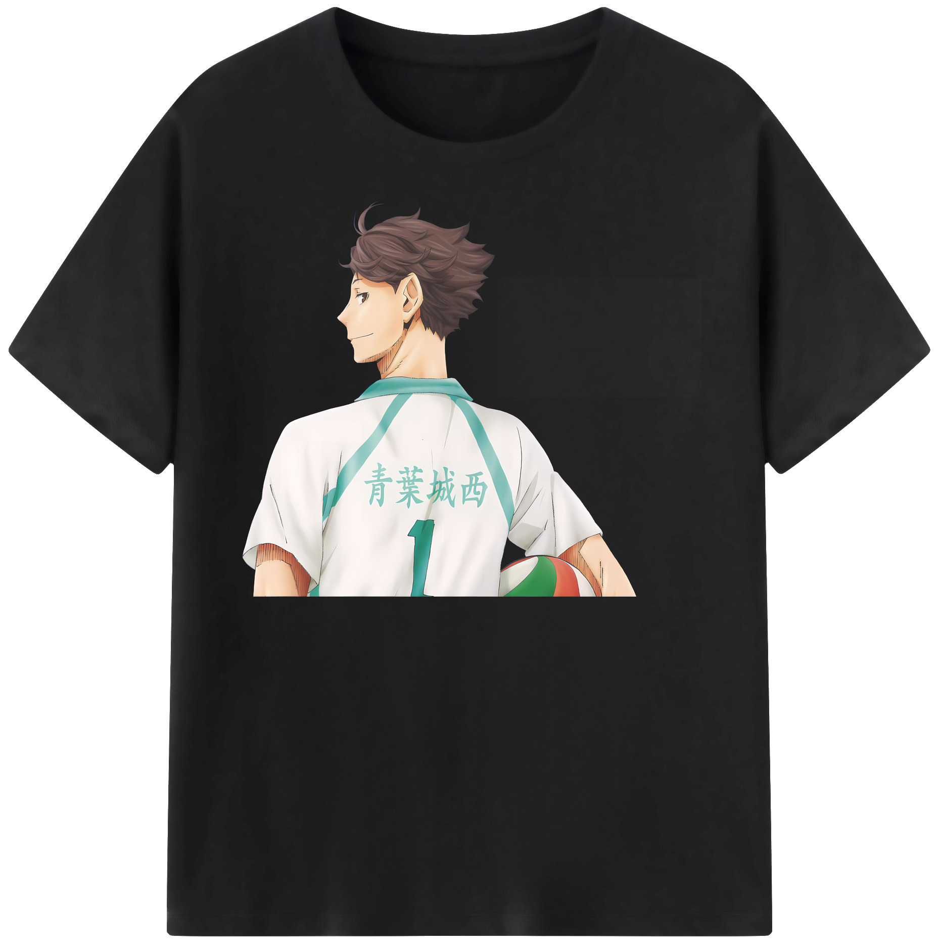 （画像用） ハイキュー!! Haikyu!! 綿100％半袖Tシャツ（フロントプリント）