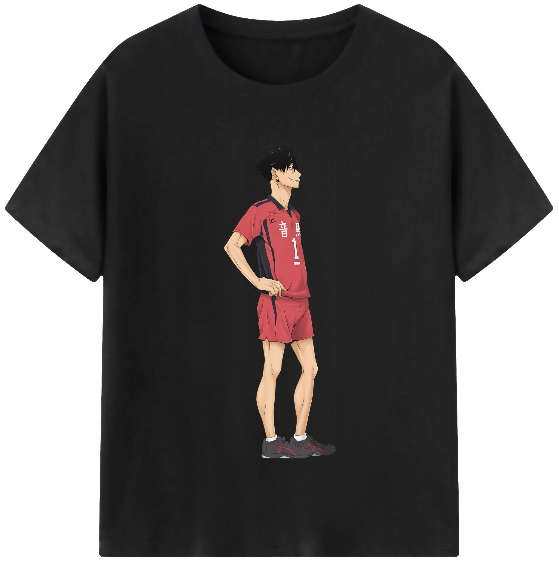 （画像用） ハイキュー!! Haikyu!! 綿100％半袖Tシャツ（フロントプリント）