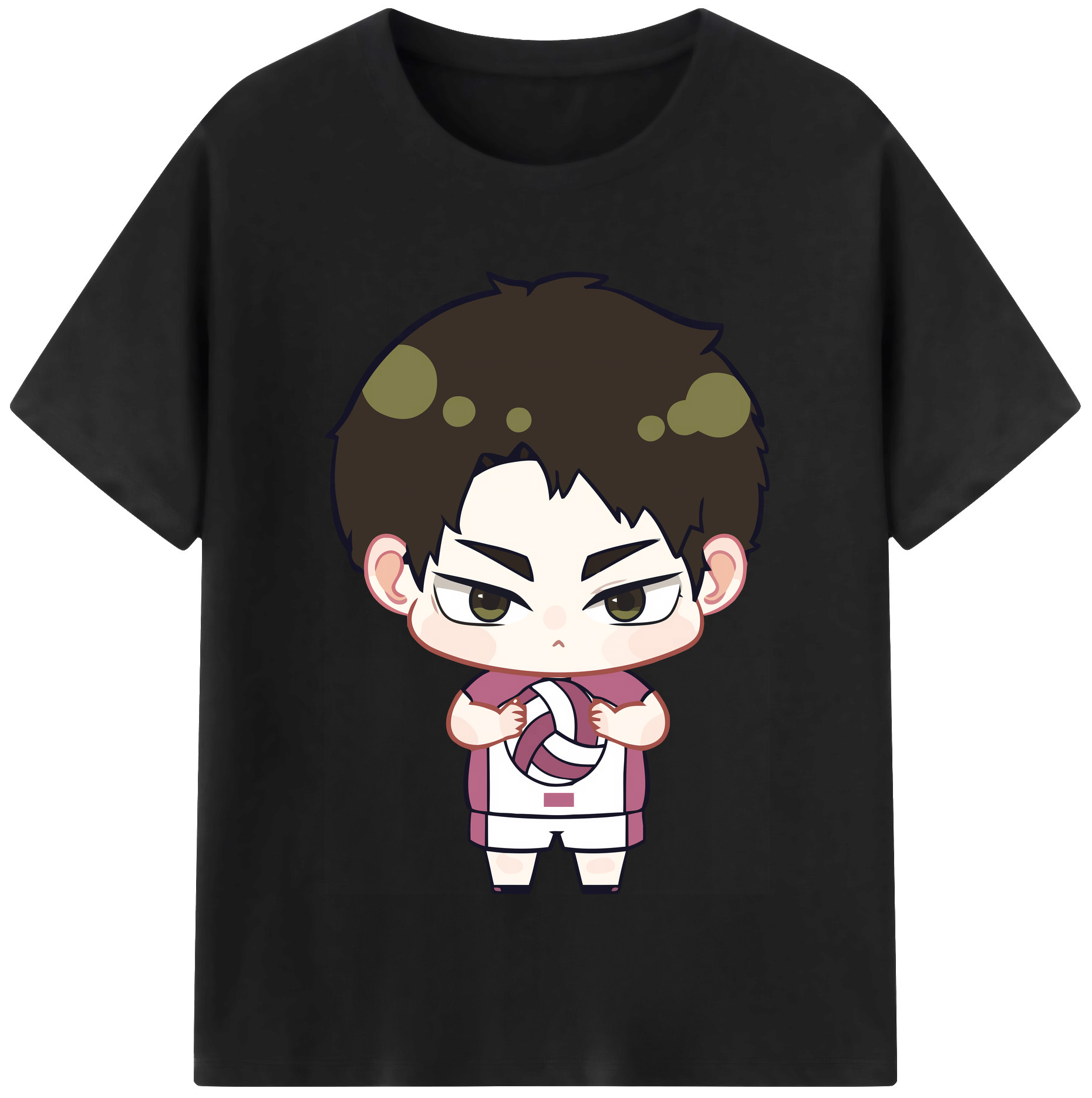 （画像用） ハイキュー!! Haikyu!! 綿100％半袖Tシャツ（フロントプリント）