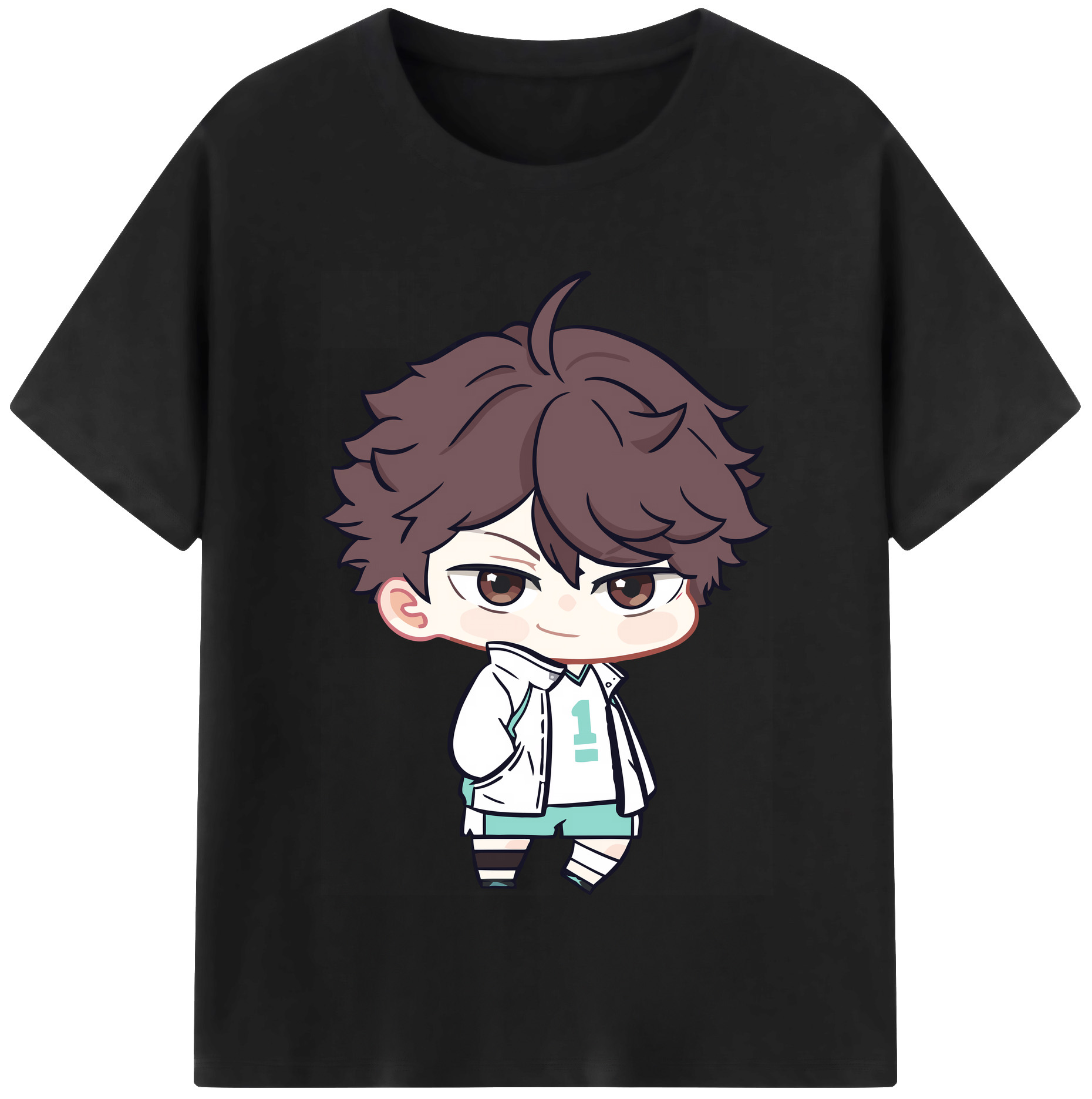 （画像用） ハイキュー!! Haikyu!! 綿100％半袖Tシャツ（フロントプリント）