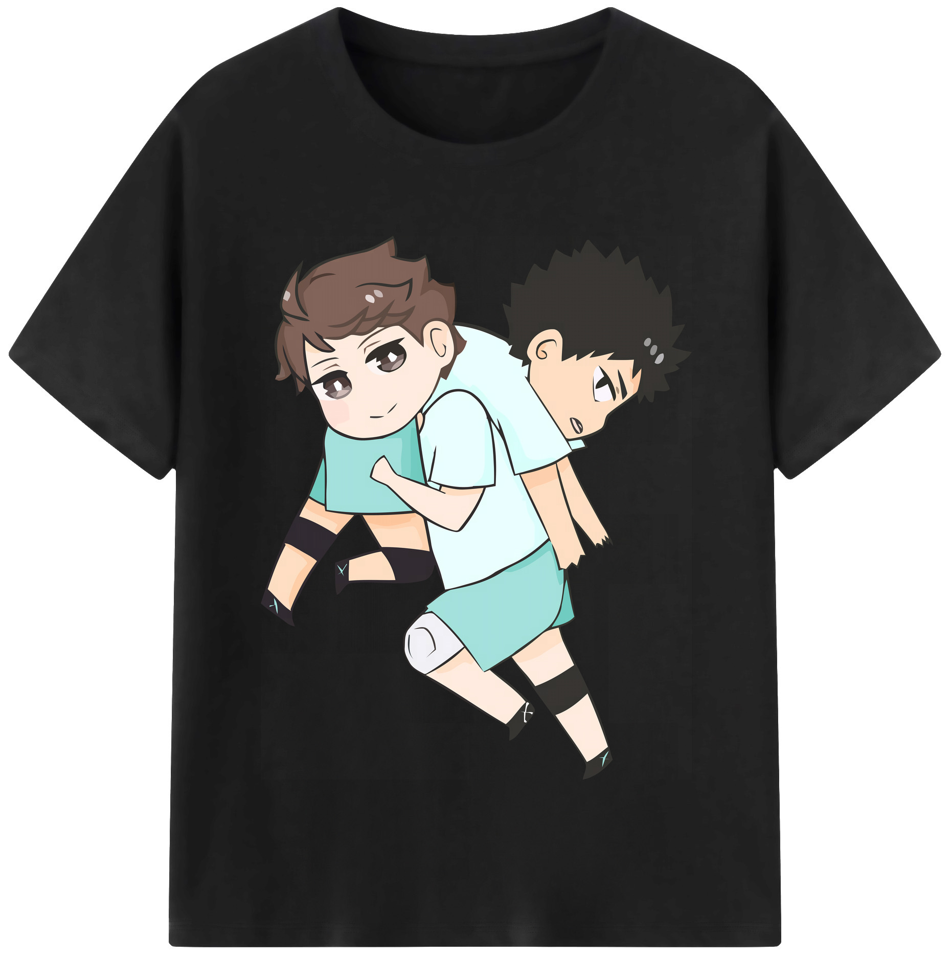 （画像用） ハイキュー!! Haikyu!! 綿100％半袖Tシャツ（フロントプリント）