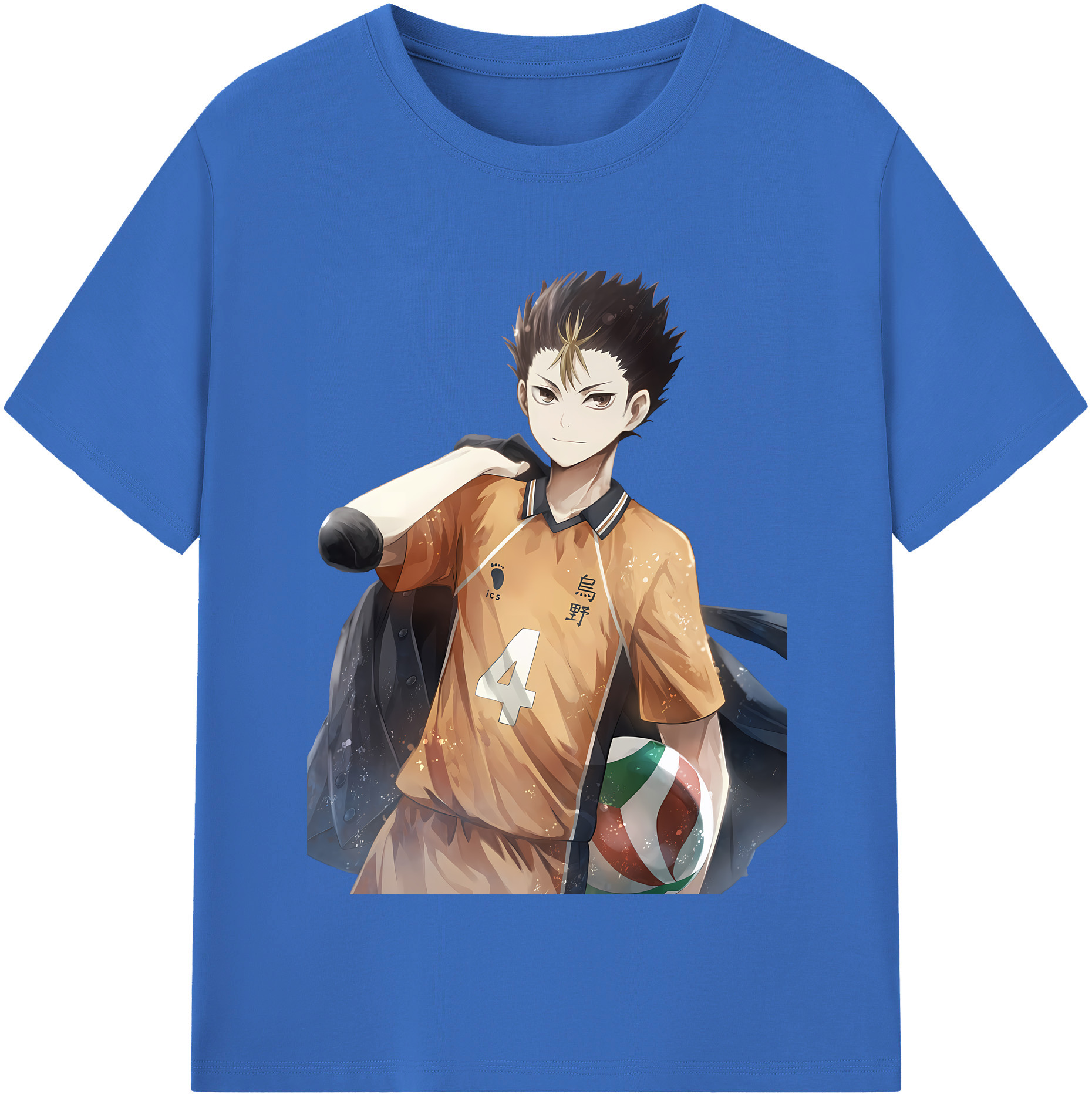 （画像用） ハイキュー!! Haikyu!! 綿100％半袖Tシャツ（フロントプリント）