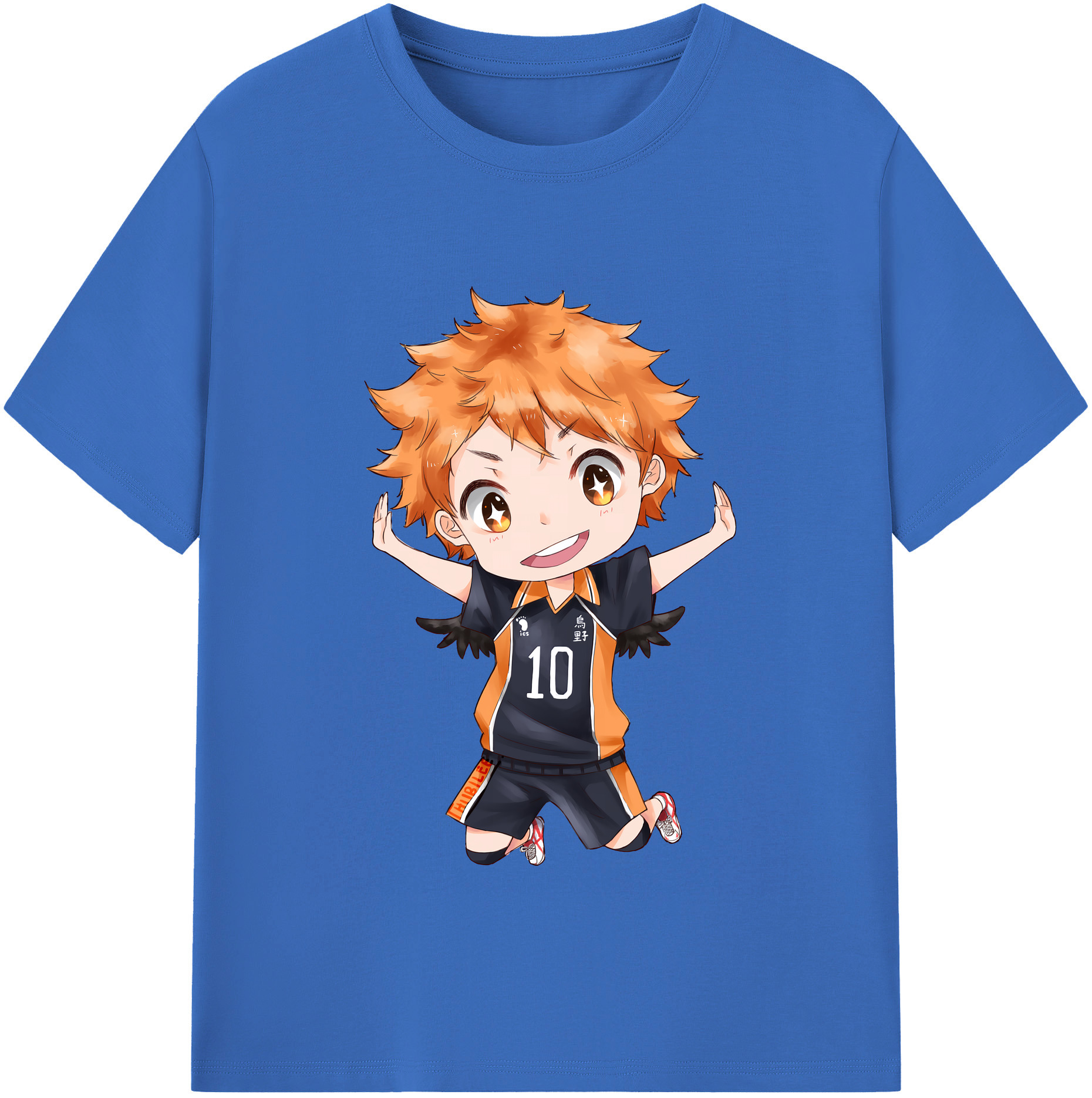 （画像用） ハイキュー!! Haikyu!! 綿100％半袖Tシャツ（フロントプリント）