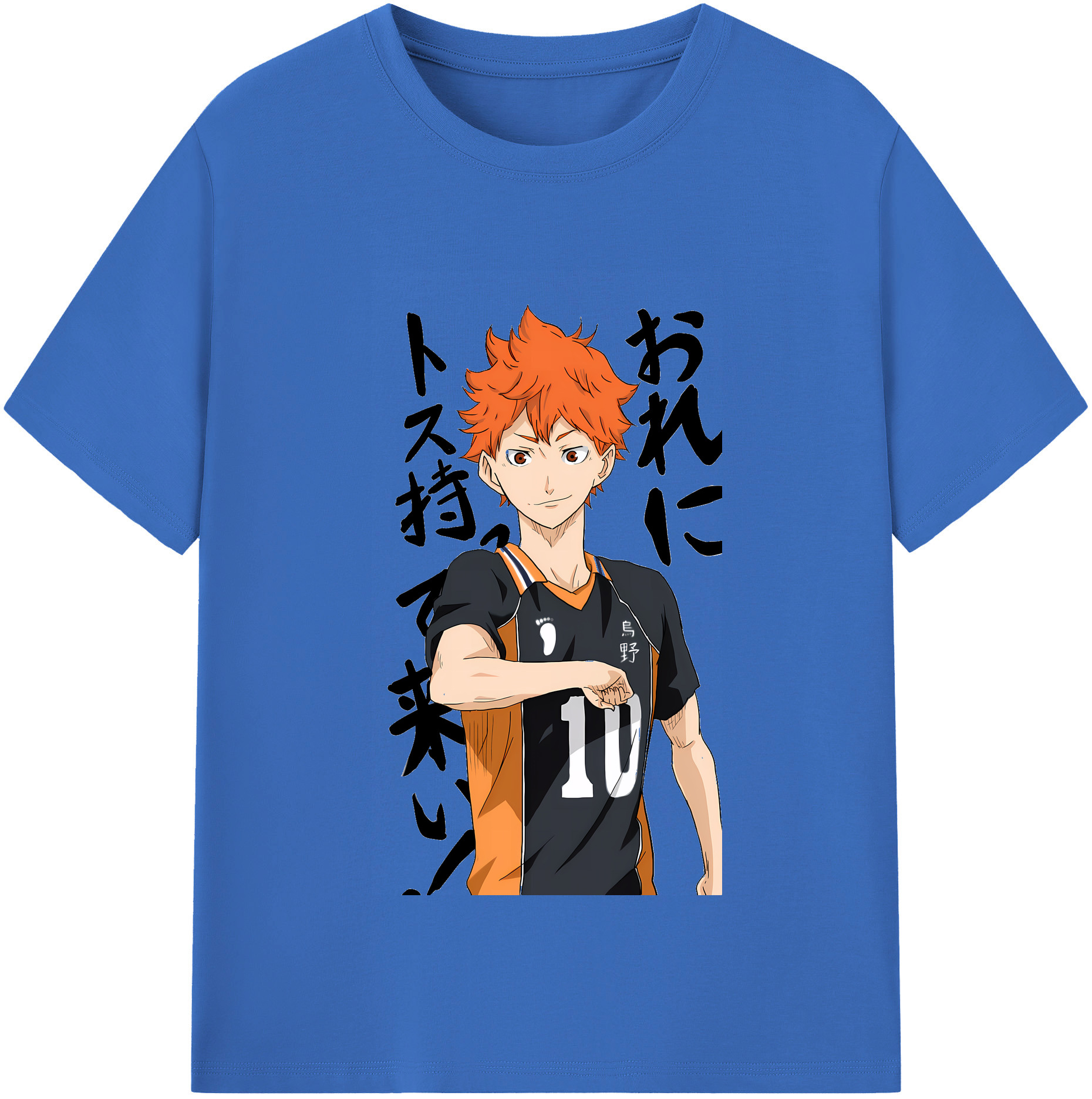 （画像用） ハイキュー!! Haikyu!! 綿100％半袖Tシャツ（フロントプリント）